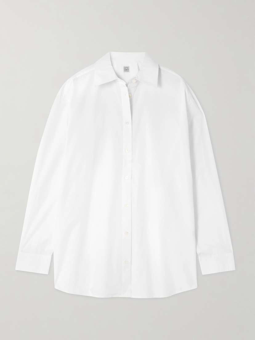 TOTEME Garderob Organic Cotton-poplin Shirt