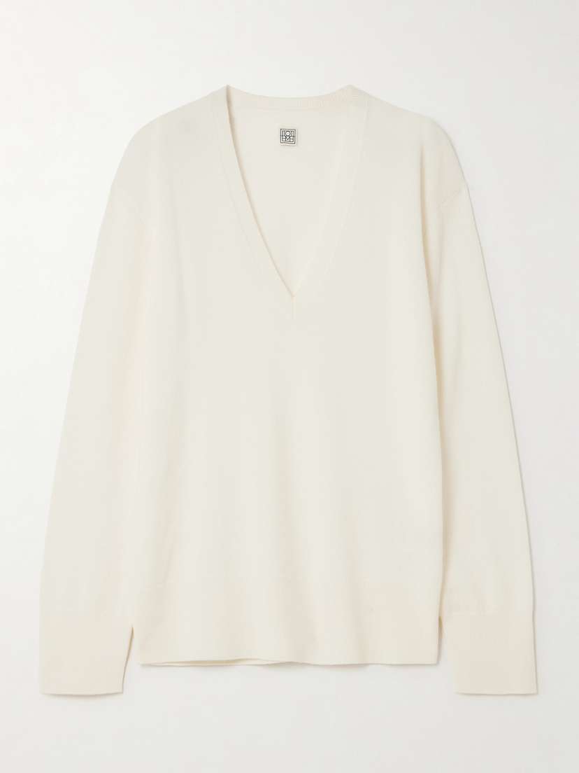 TOTEME Garderob Cashmere Sweater