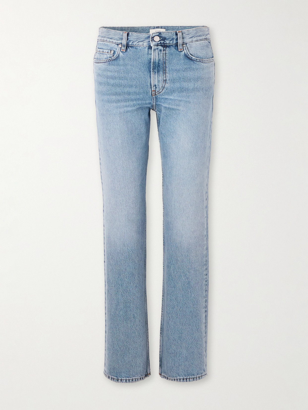 Totême Organic Low-rise Straight-leg Jeans