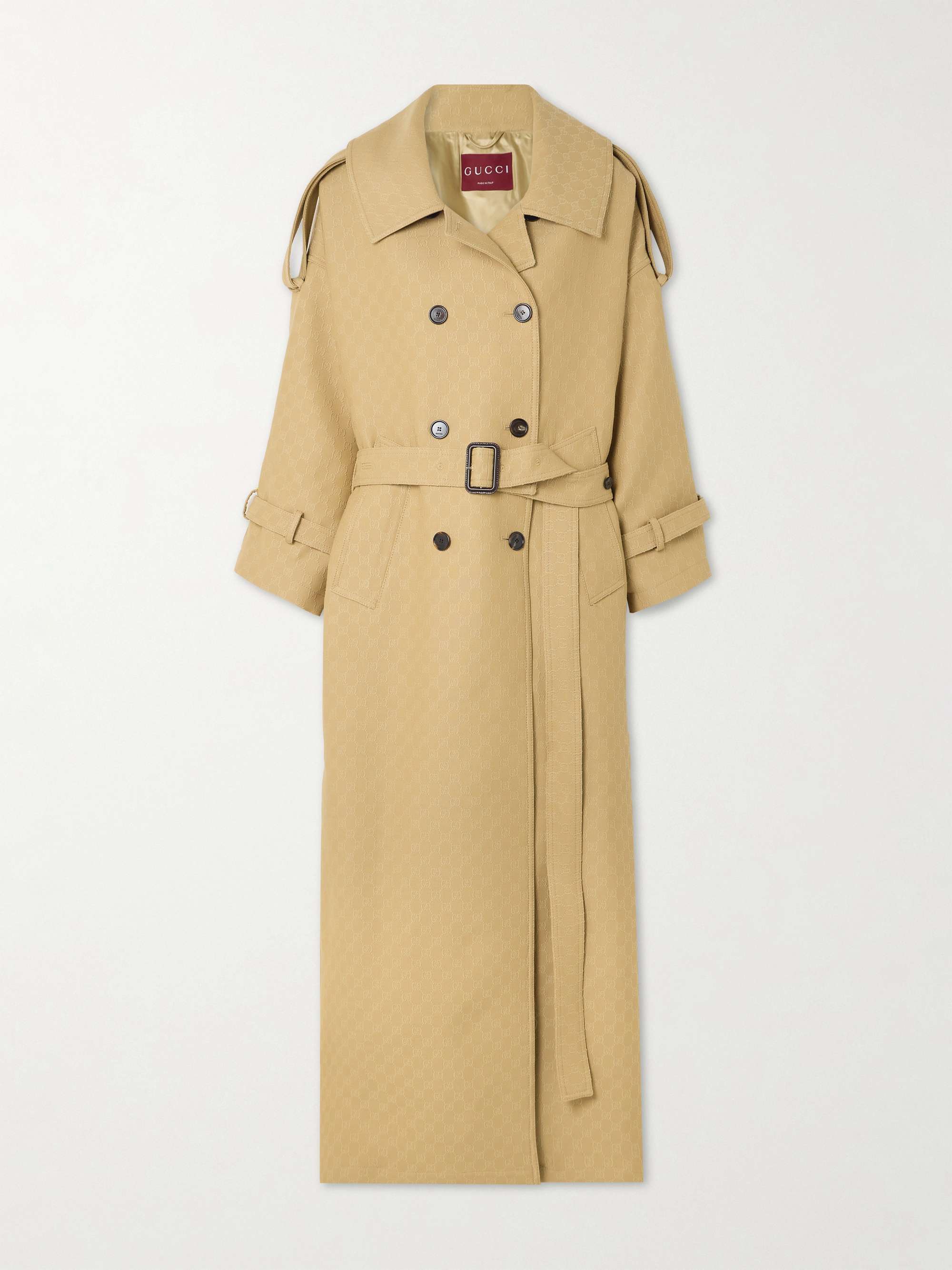 Long Double Breasted Wool Coat 3969