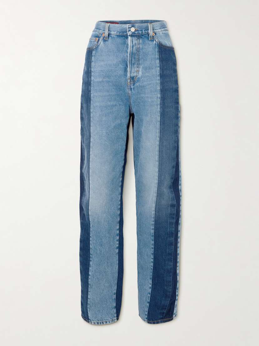 Gucci Paneled Boyfriend Jeans