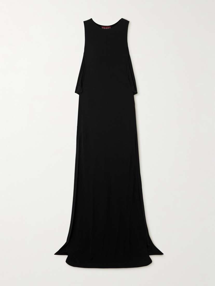 Gucci Draped Crepe Gown
