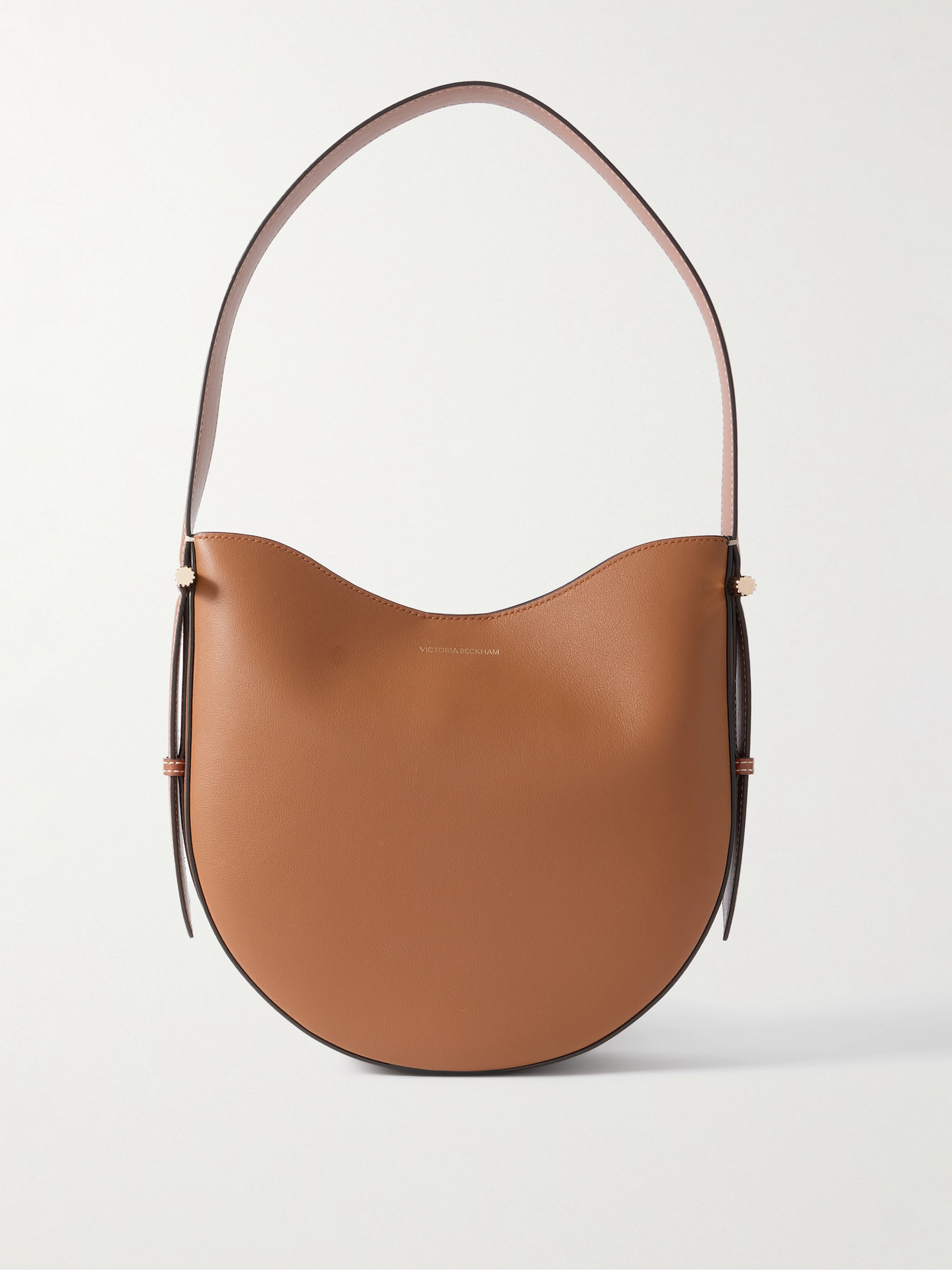 Victoria Beckham Dia Medium Leather Shoulder Bag In Brown
