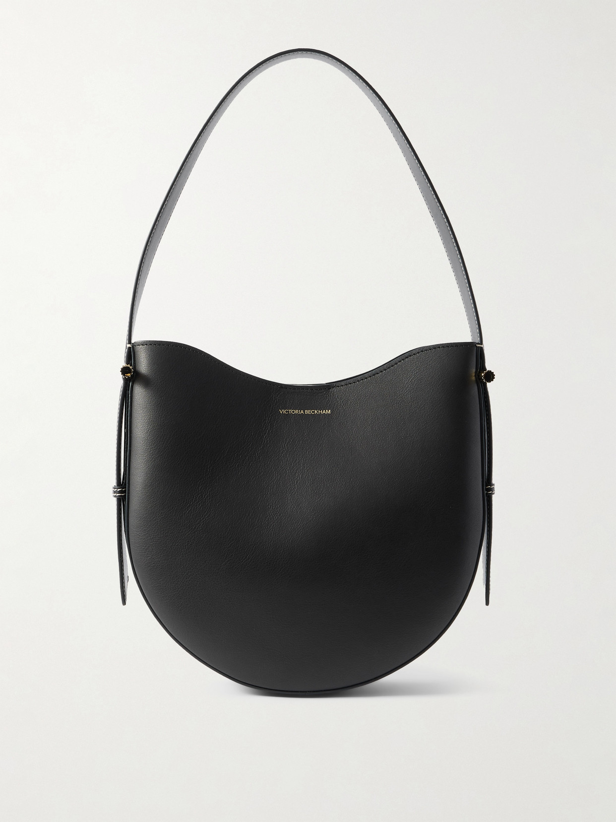 Victoria Beckham Dia Medium Leather Shoulder Bag In Black