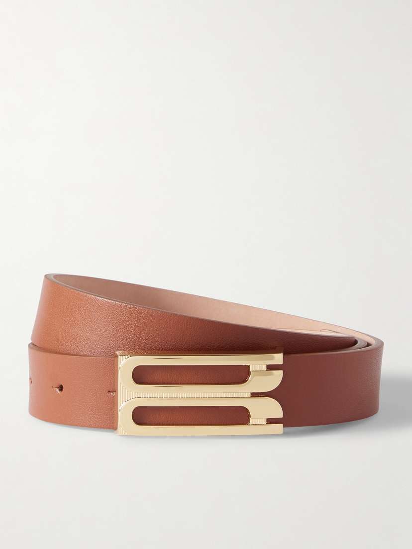 Victoria Beckham Frame Leather Belt
