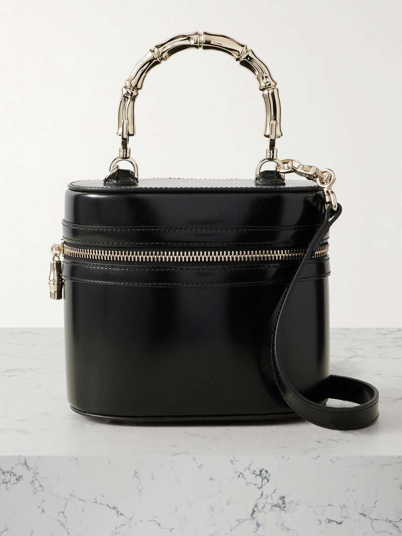 Gucci Bamboo Mini Leather Tote