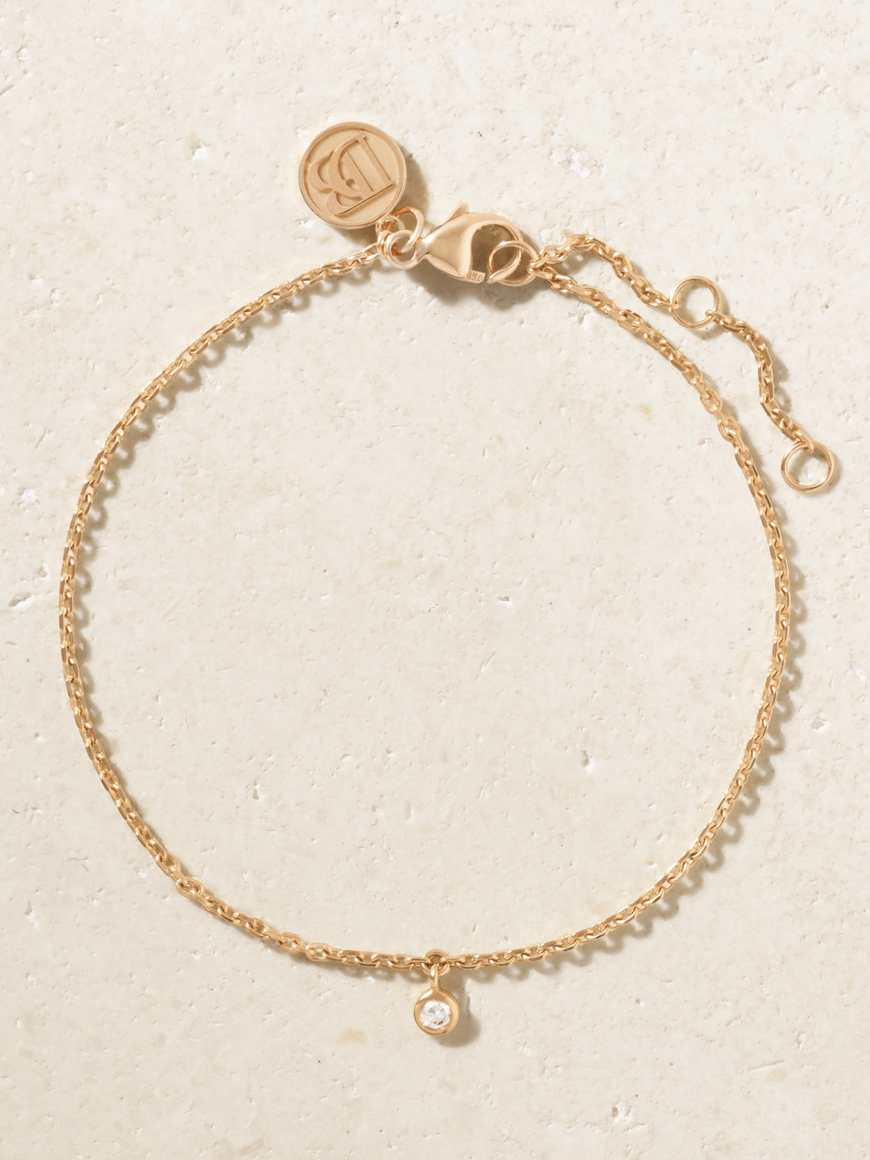 De Beers Jewellers My First De Beers Clea 18-karat Rose Gold Diamond Bracelet