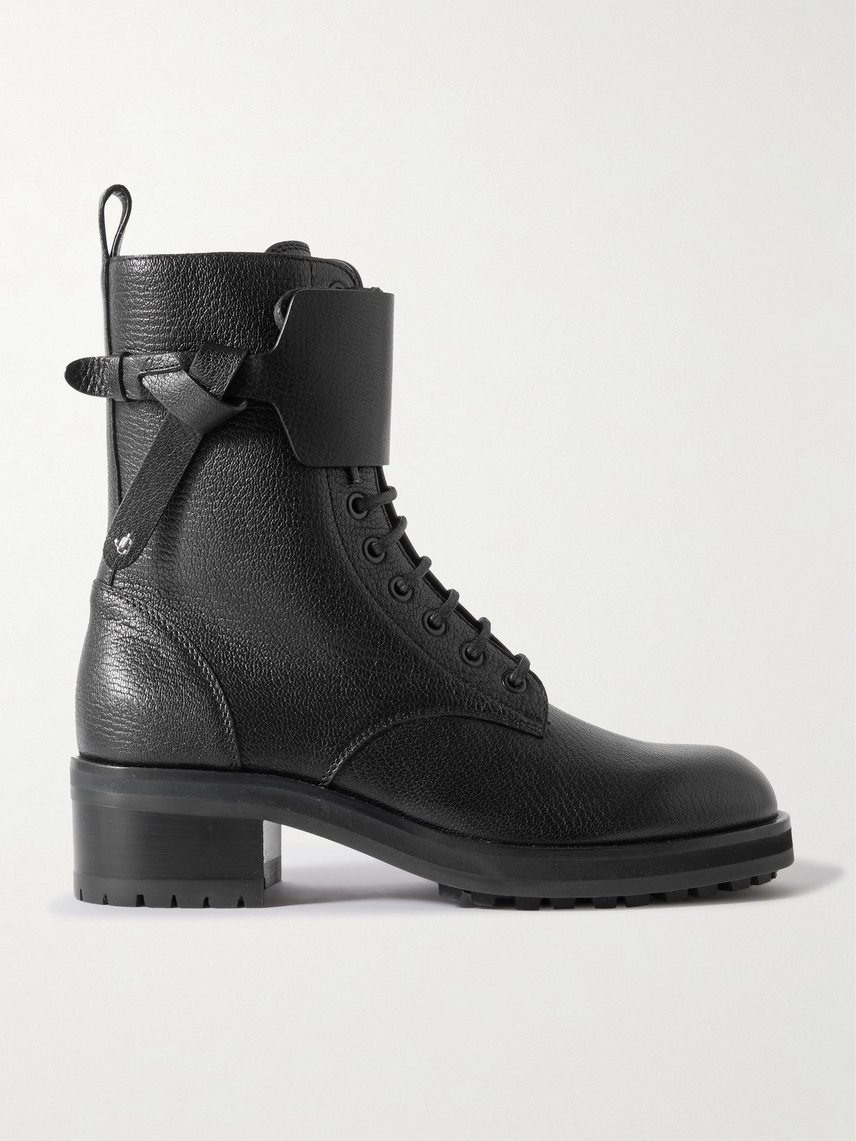 Jimmy Choo Rosabel Leather Ankle Boots In Black