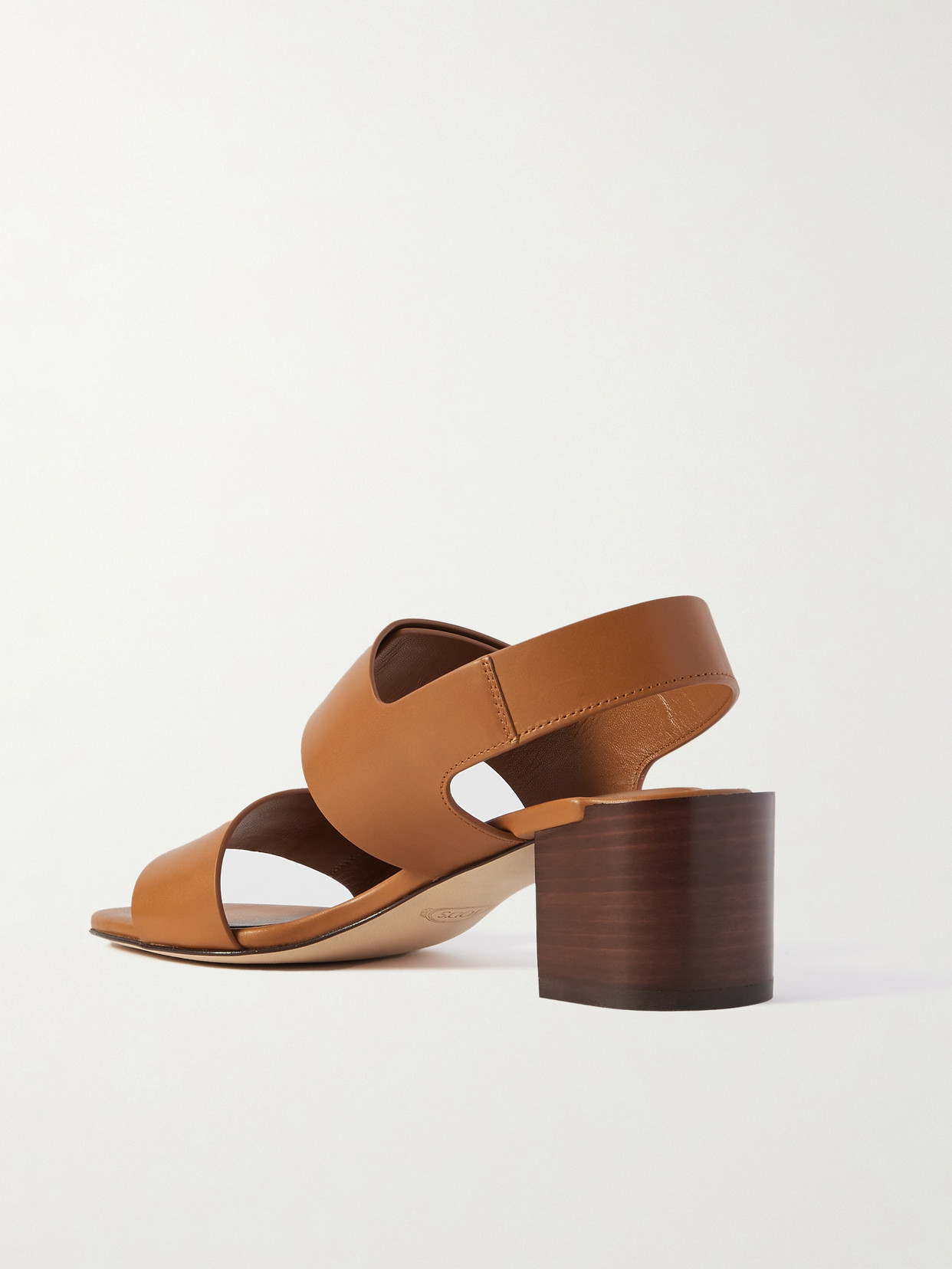Tod's Strappy Leather Sandals In Brown