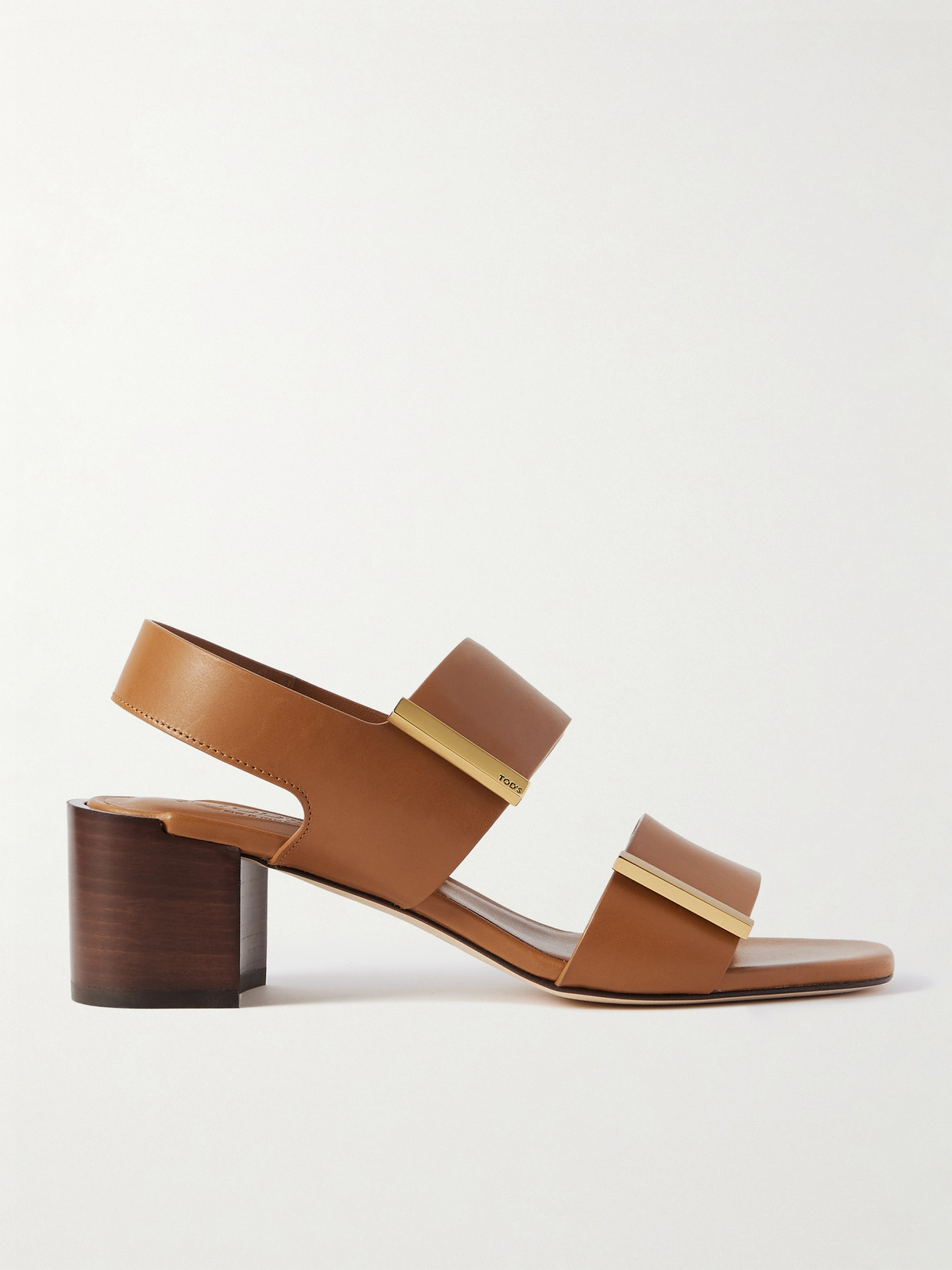 Tod's Strappy Leather Sandals In Brown