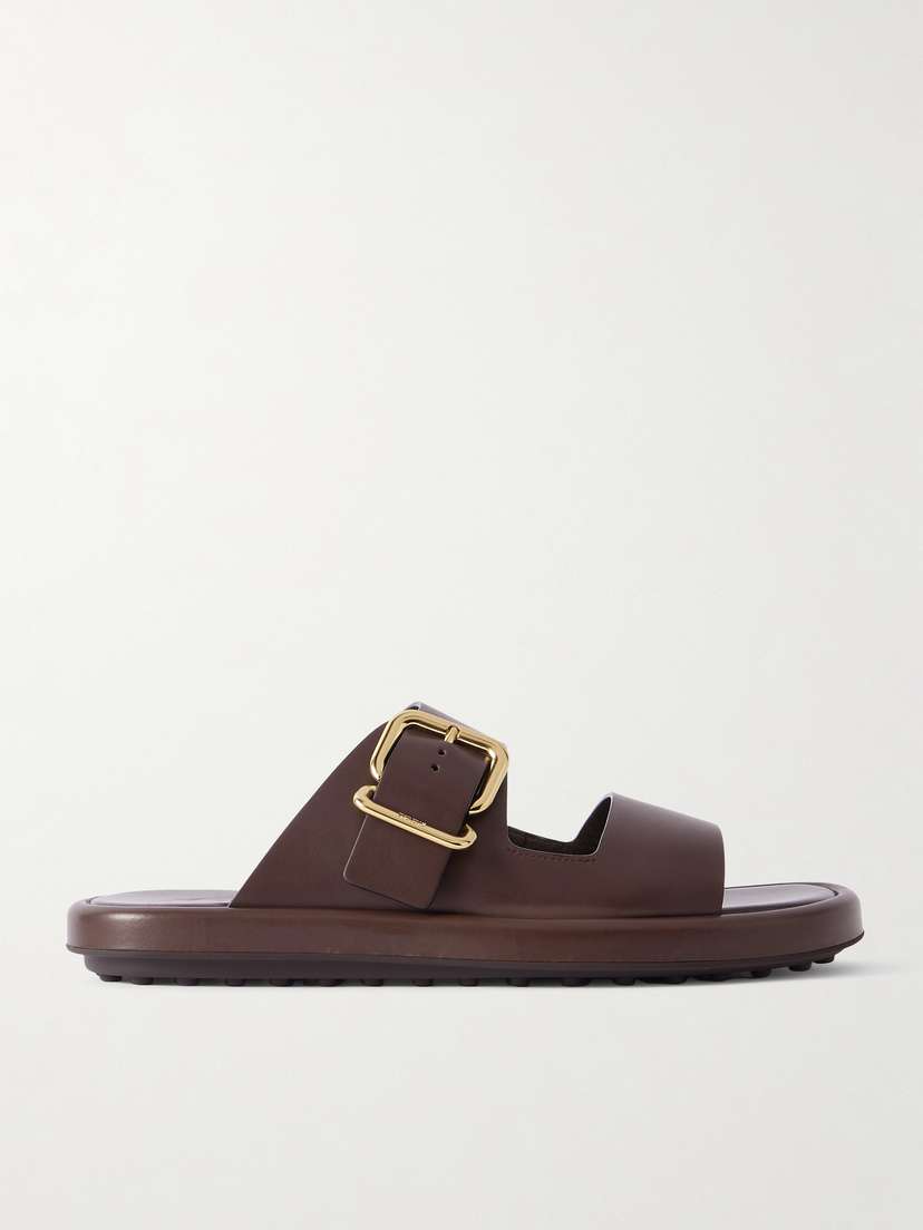 Tod's Buckled Leather Sandals