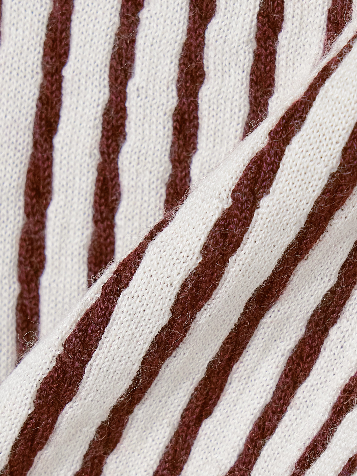 Frame Striped Cable-knit Cashmere And Silk-blend Shorts