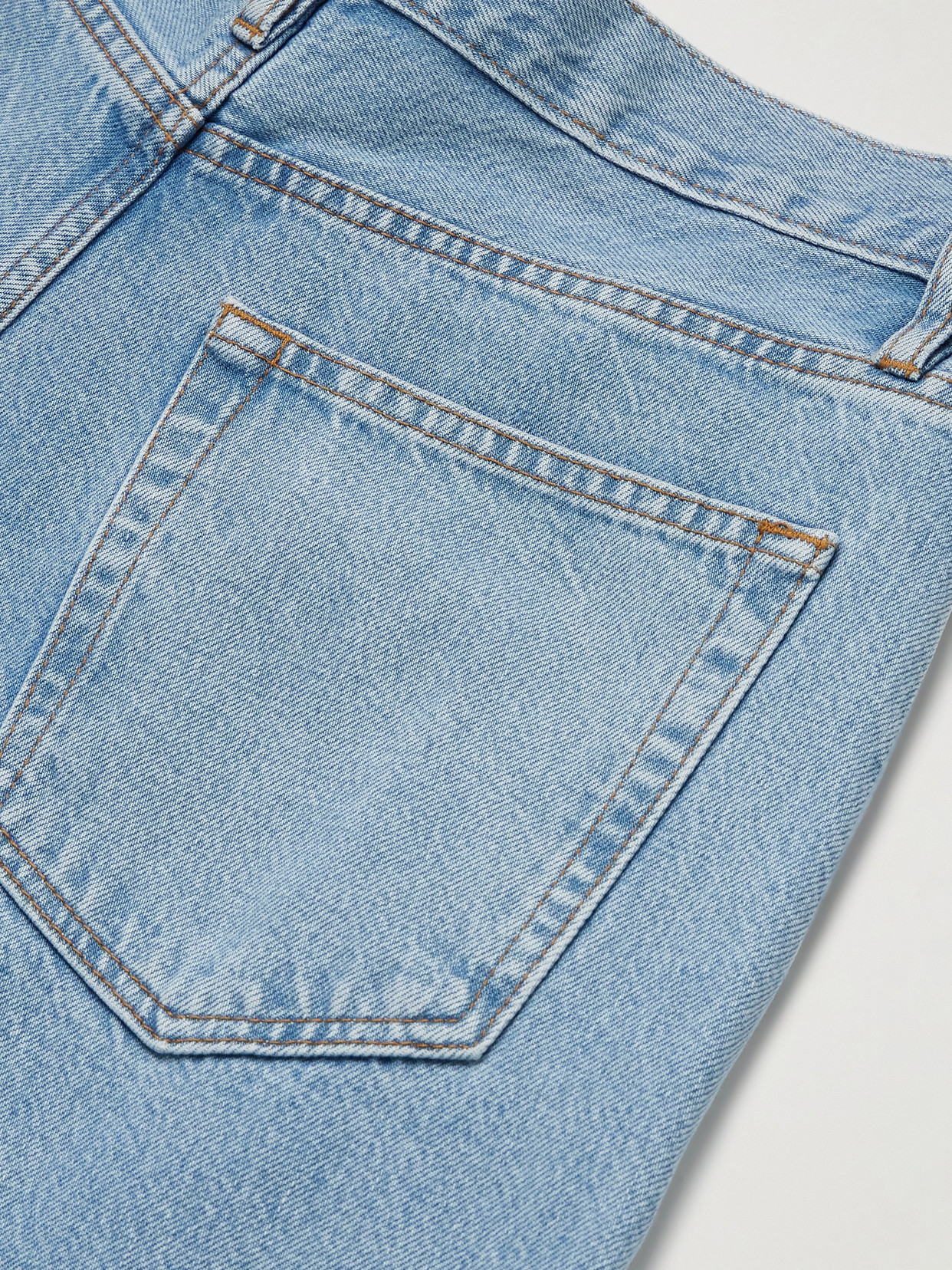 Frame The Drape High Rise Extra Wide Leg Jeans In Sweetheart In Blue