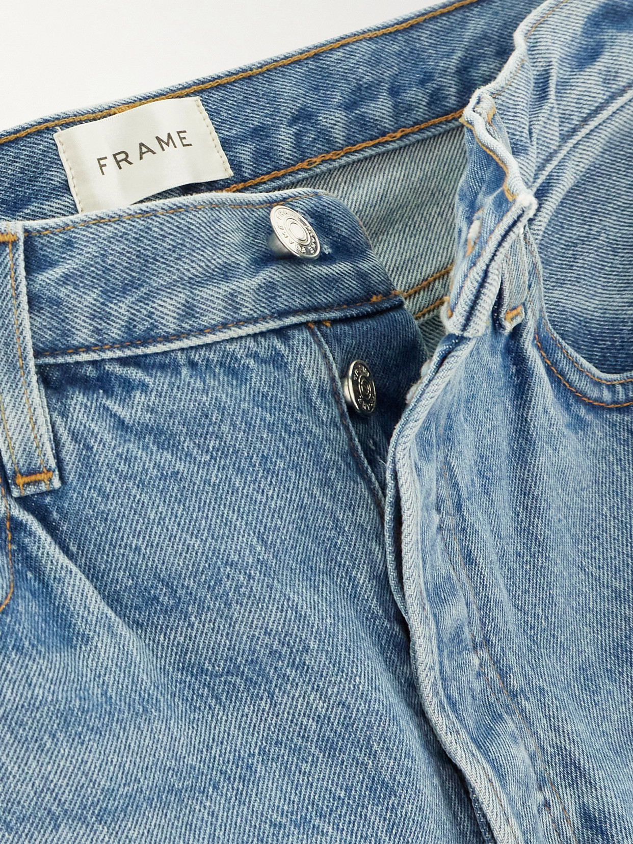 Frame The Loose Low-rise Wide-leg Jeans