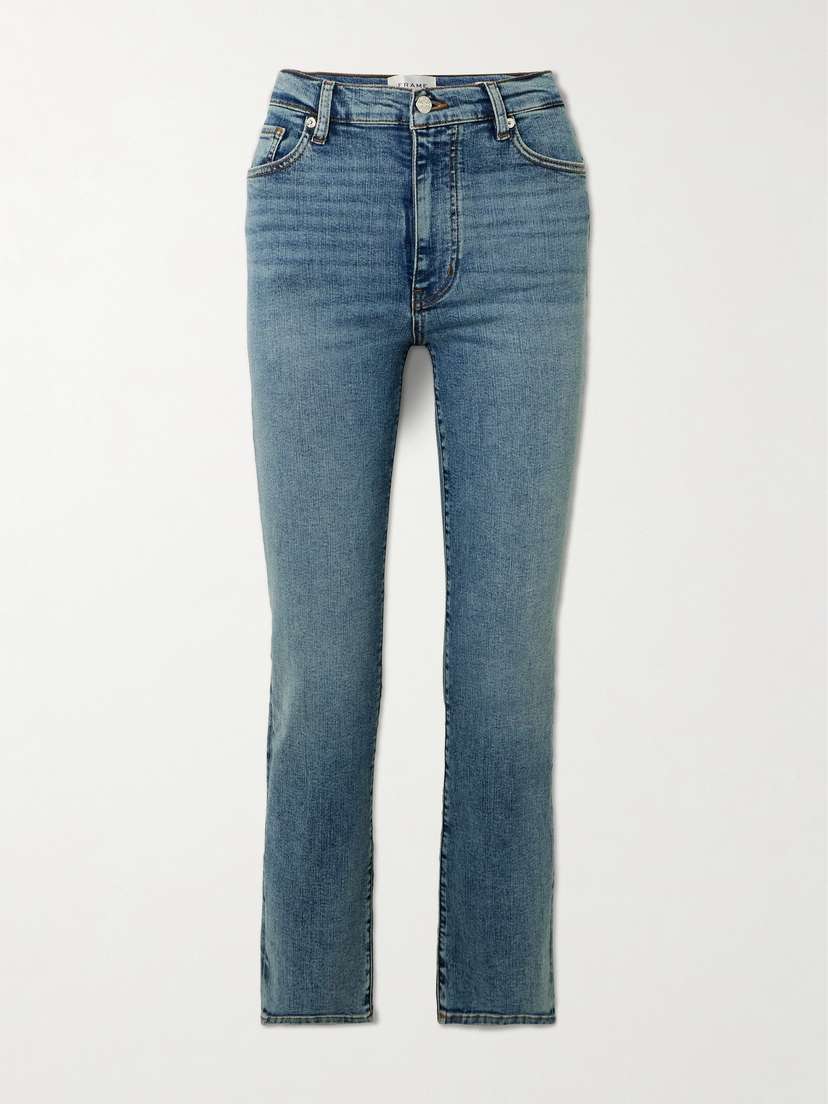 Frame Le Sleek High-rise Straight-leg Jeans