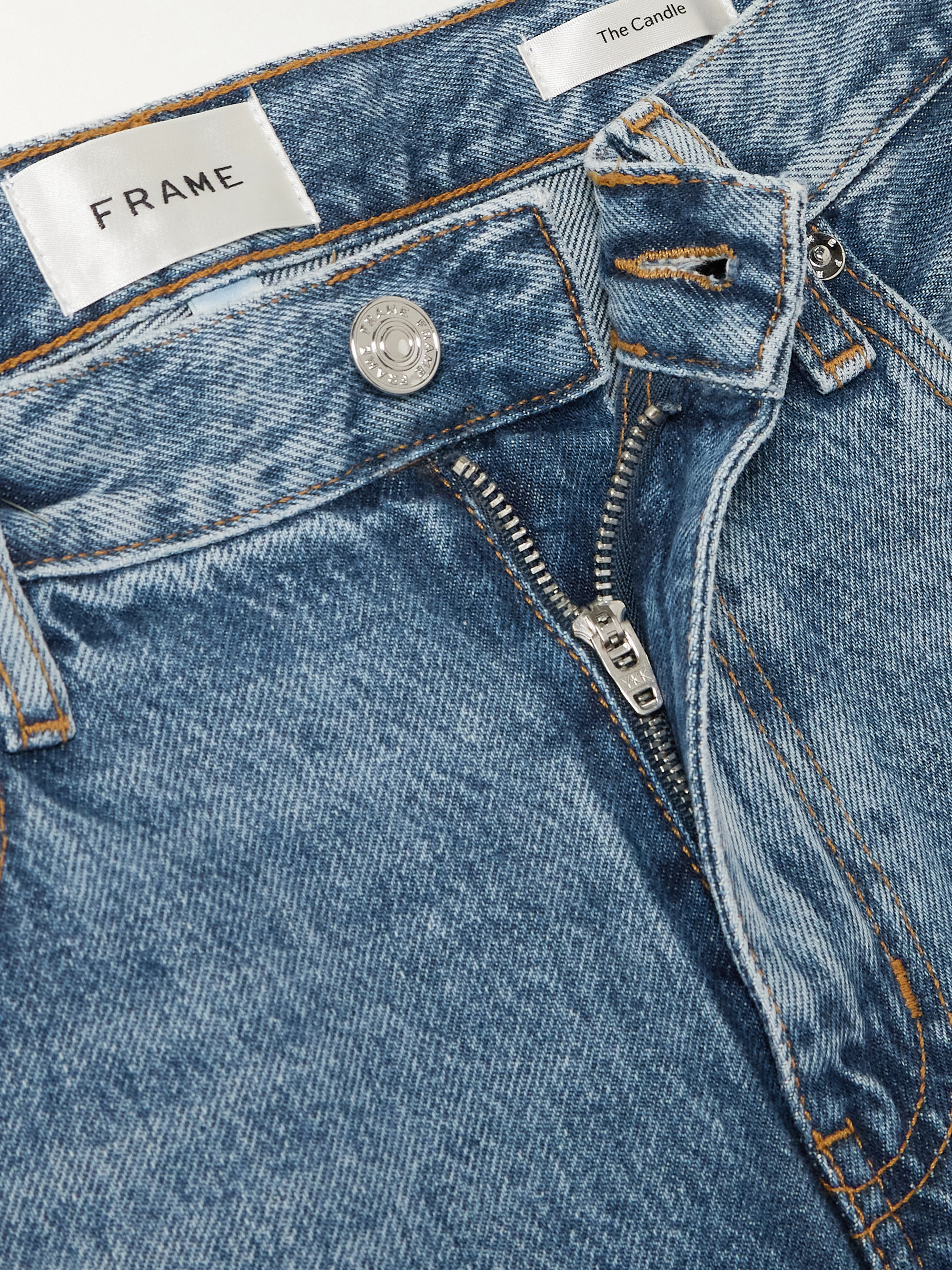 FRAME The Candle cropped mid-rise straight-leg jeans