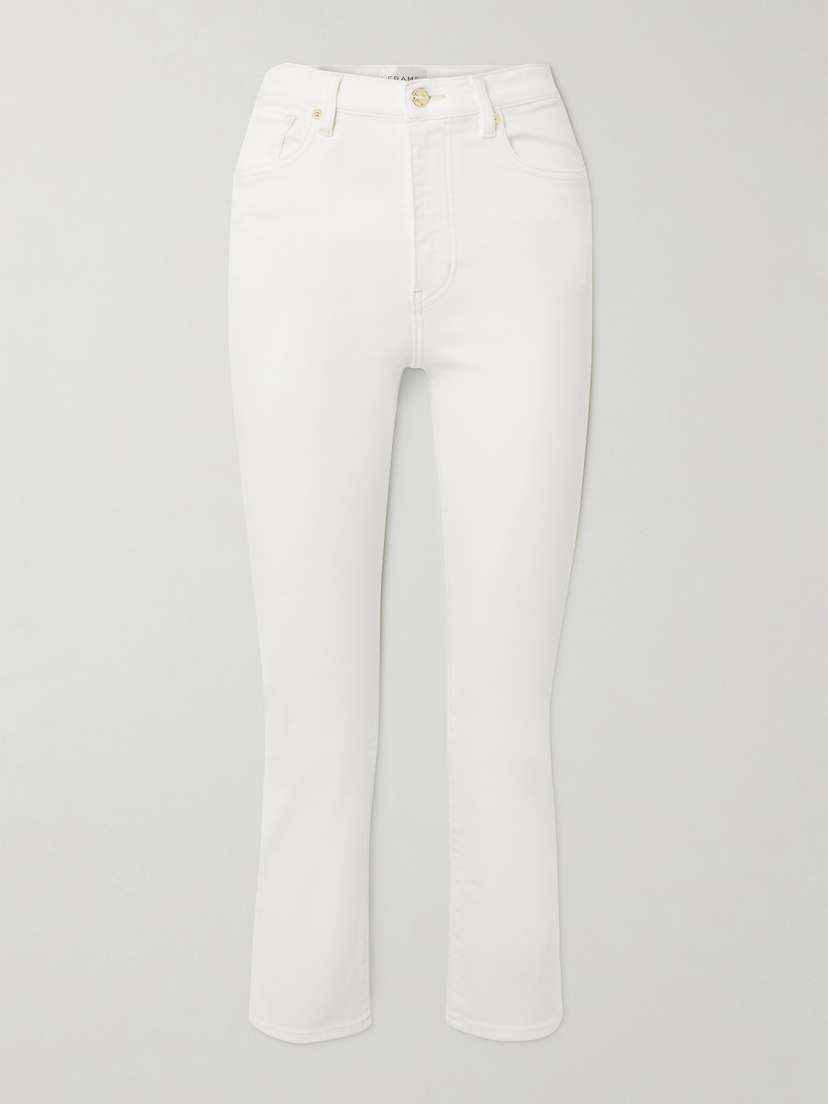 Frame The Pencil Cropped High-rise Slim-leg Jeans