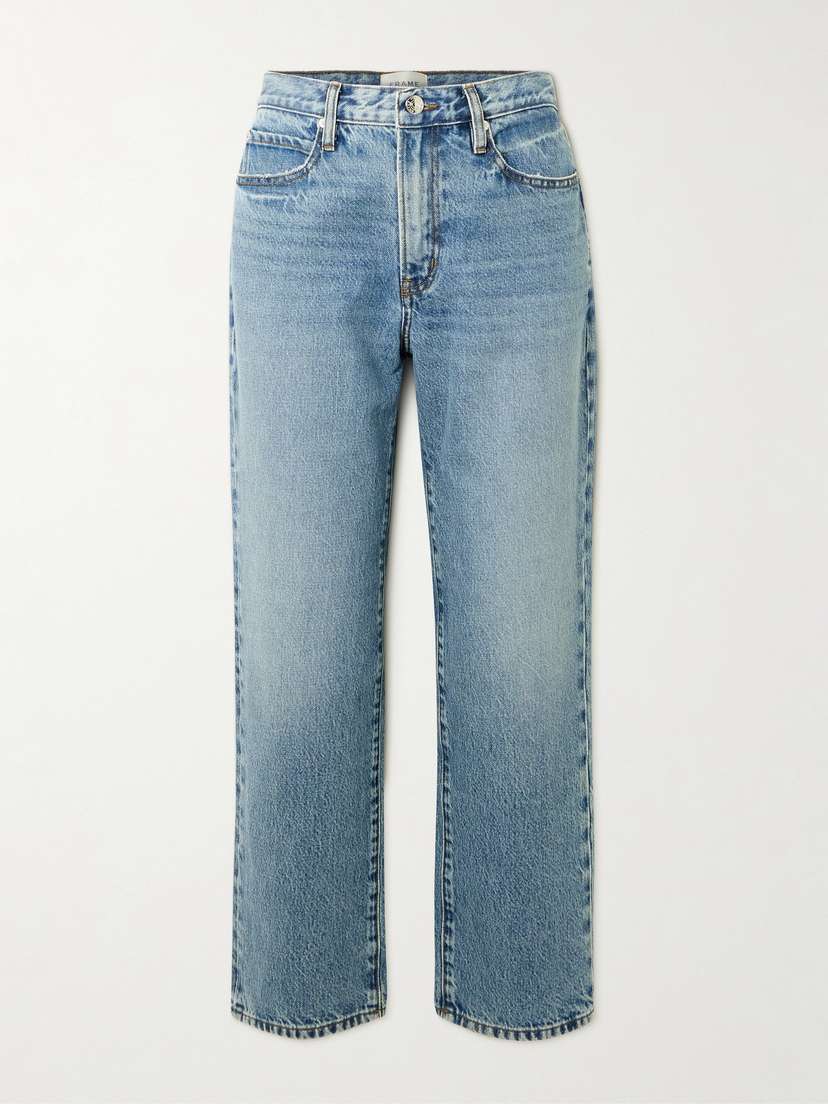 Frame The Hang Mid-rise Straight-leg Jeans
