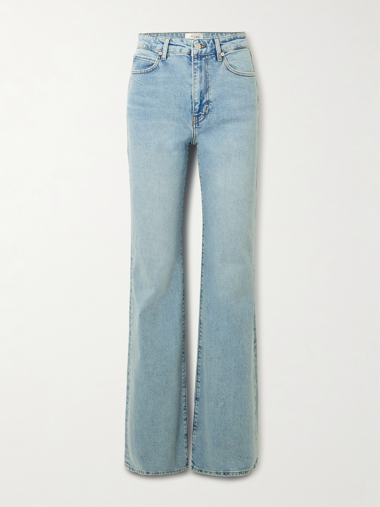 Frame The Arrow High-rise Flared Jeans