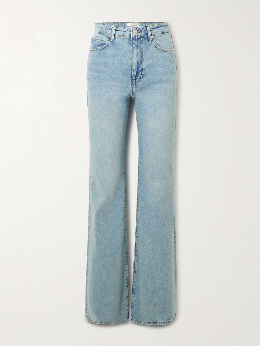Frame The Arrow High-rise Flared Jeans