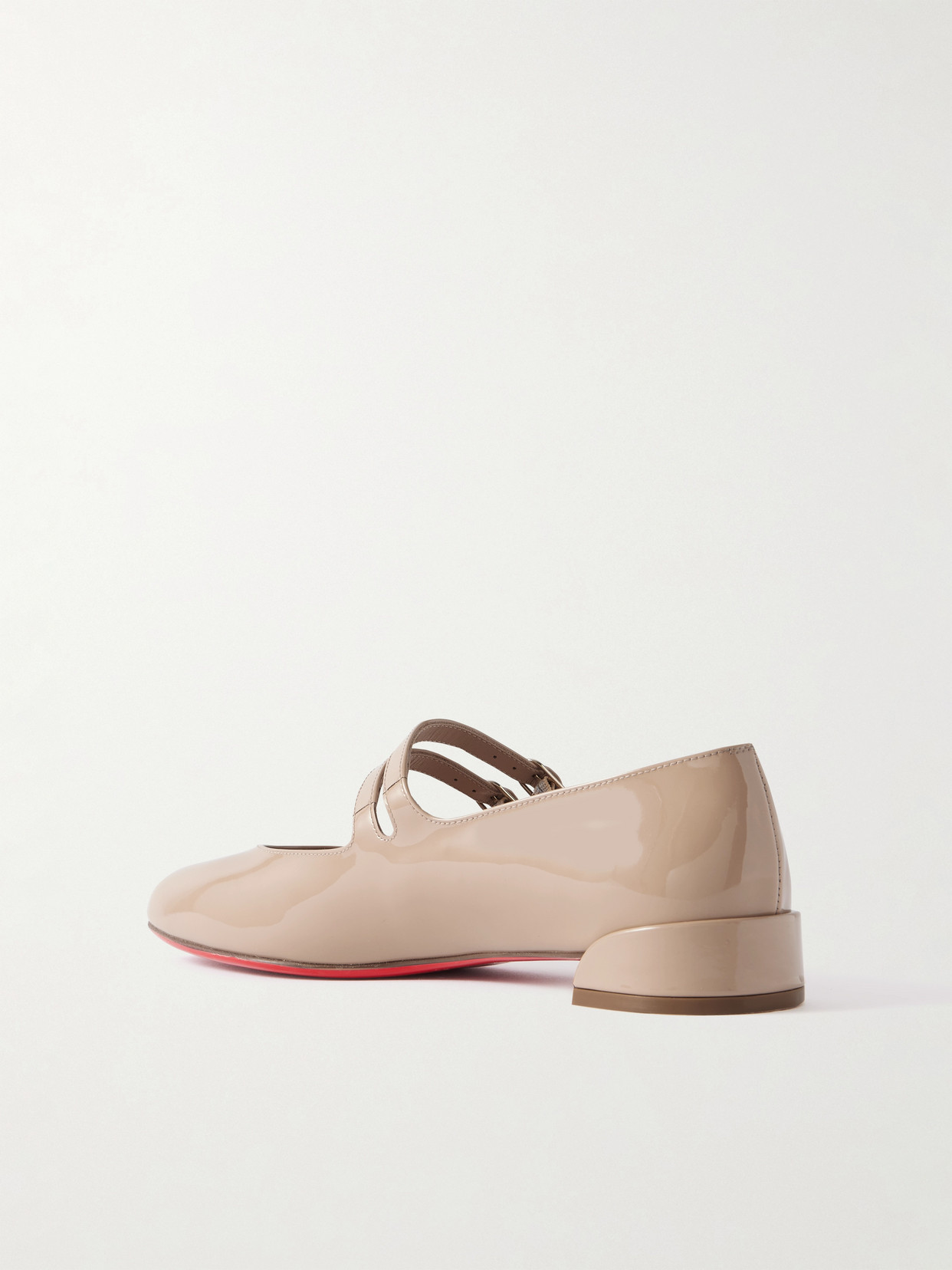Christian Louboutin Sweet Jane Patent-leather Flats