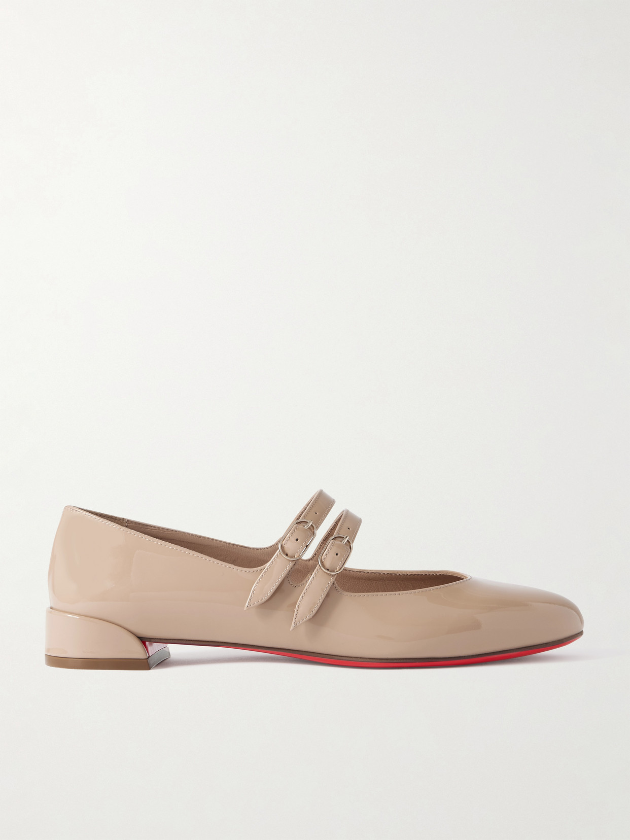 Christian Louboutin Sweet Jane Patent-leather Flats