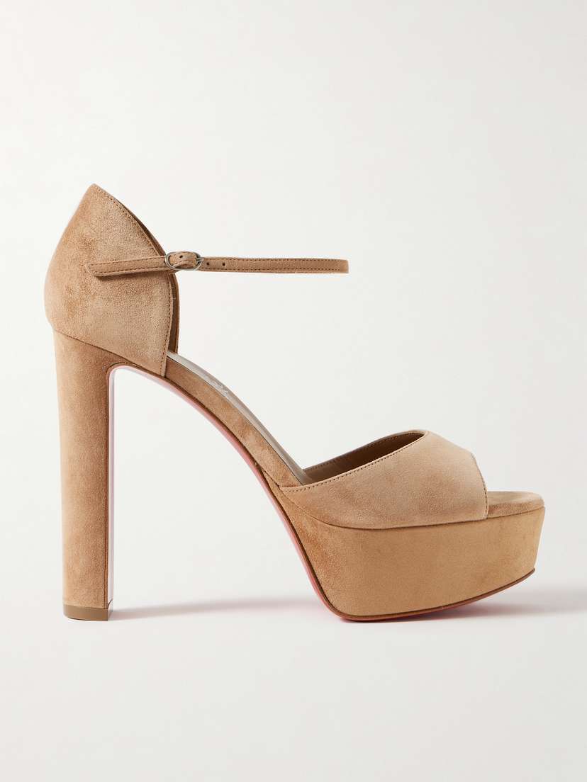 Christian Louboutin Sandaloo Suede Sandals