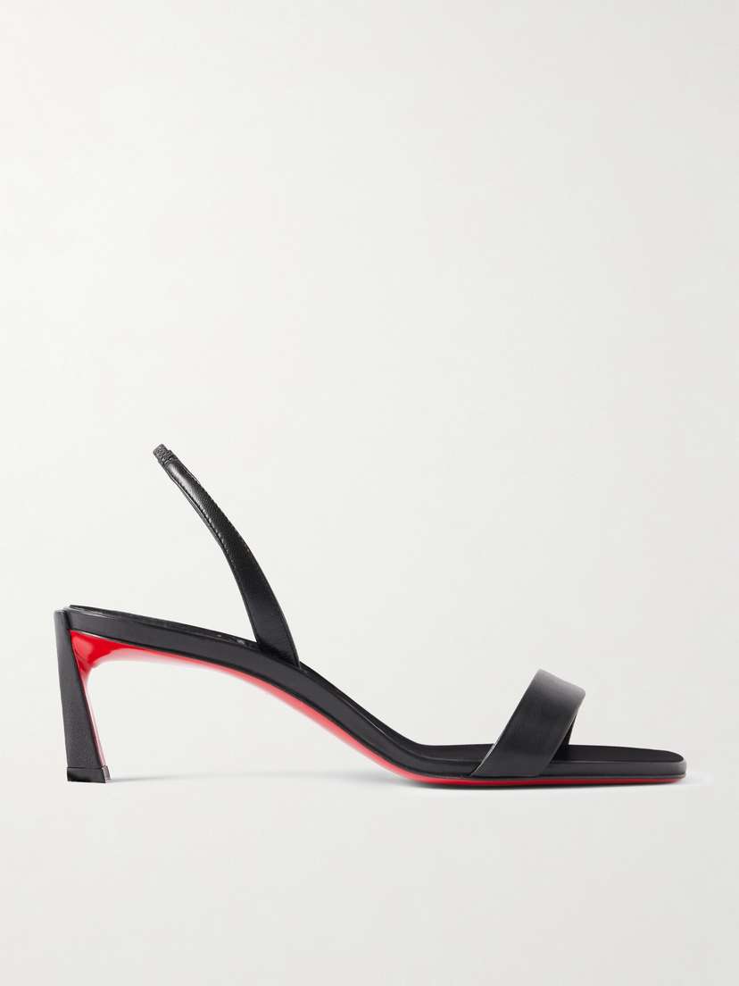 Christian Louboutin O Condora 55 Leather Slingback Sandals