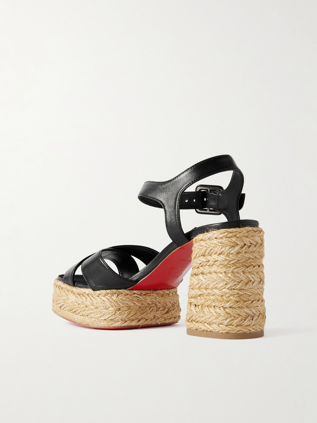 Calakala 85 Leather Espadrille Platform Sandals