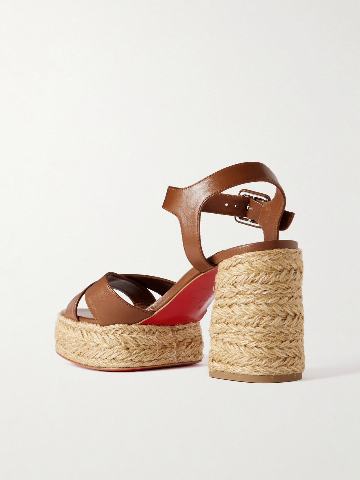 Calakala 85 Leather Espadrille Platform Sandals