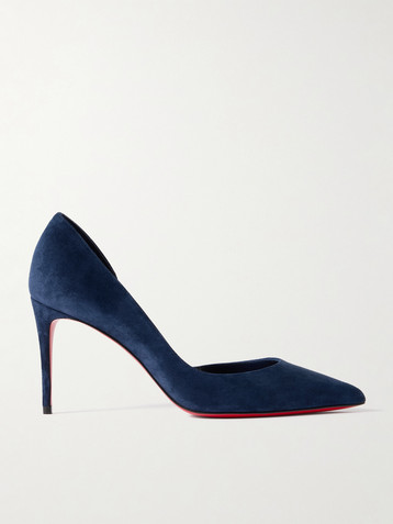 CHRISTIAN LOUBOUTIN Iriza 85 suede pumps