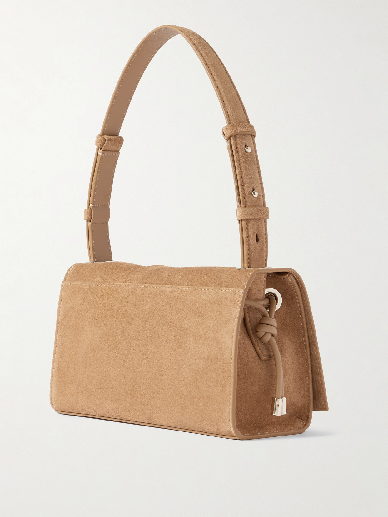 Christian Louboutin Baggy Small Shoulder Bag In Suede