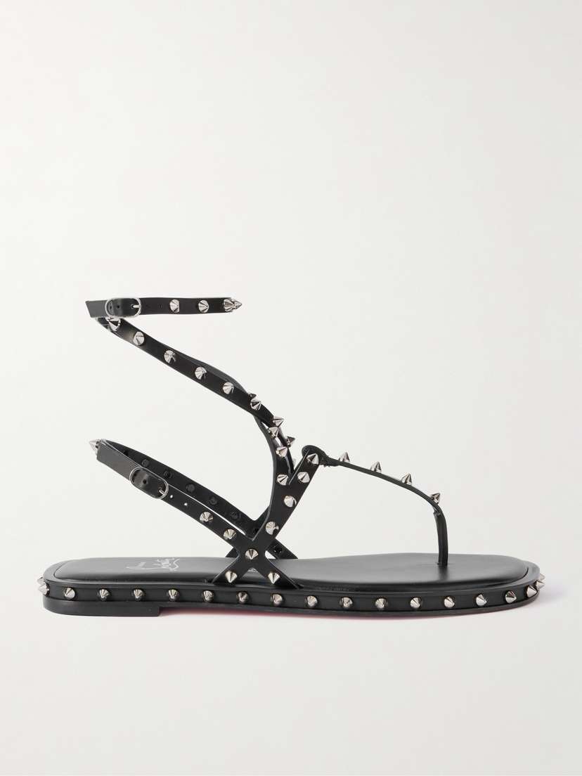 Christian Louboutin Bombina Studded Leather Sandals