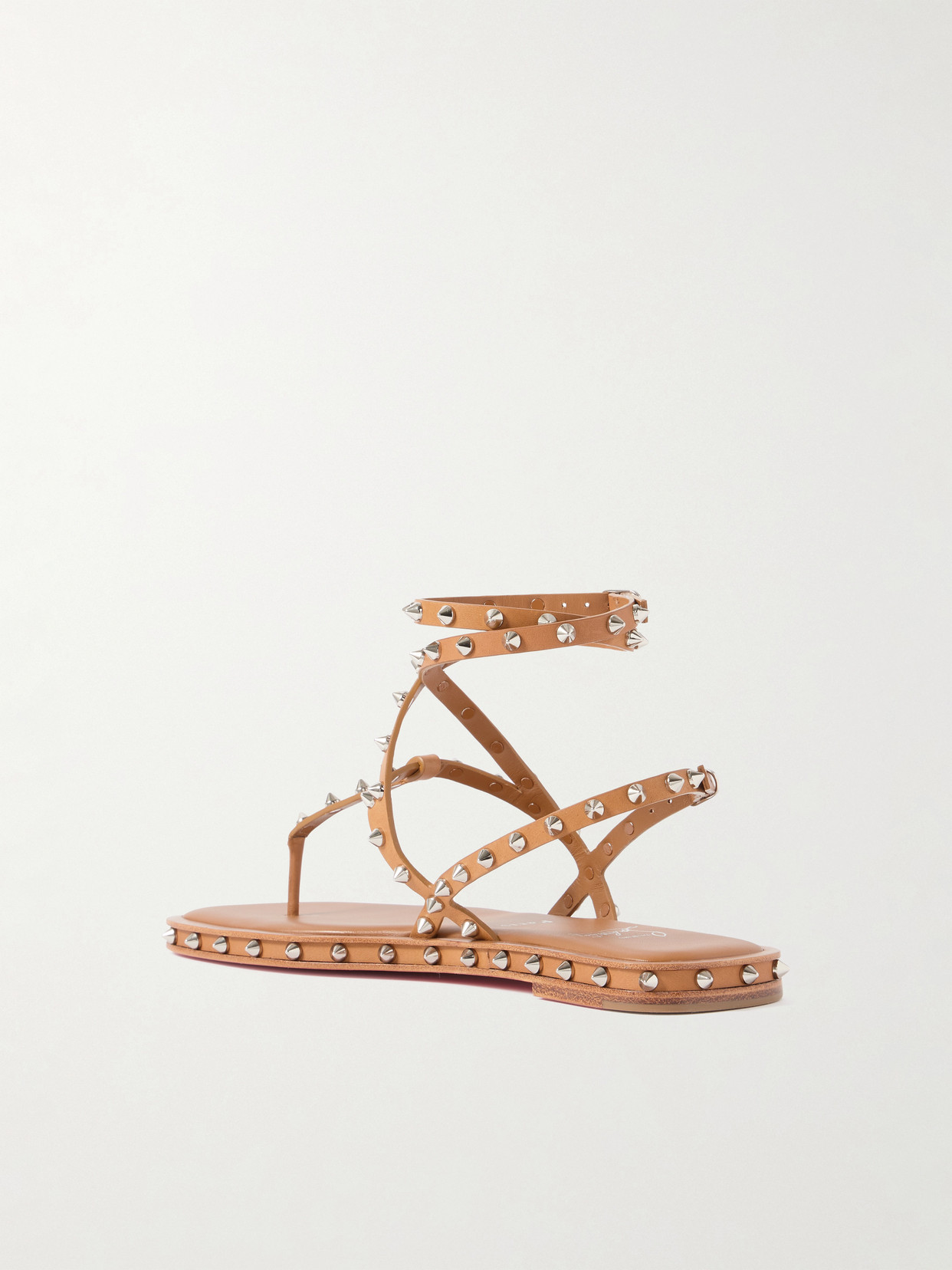 Christian Louboutin Bombina Studded Leather Sandals