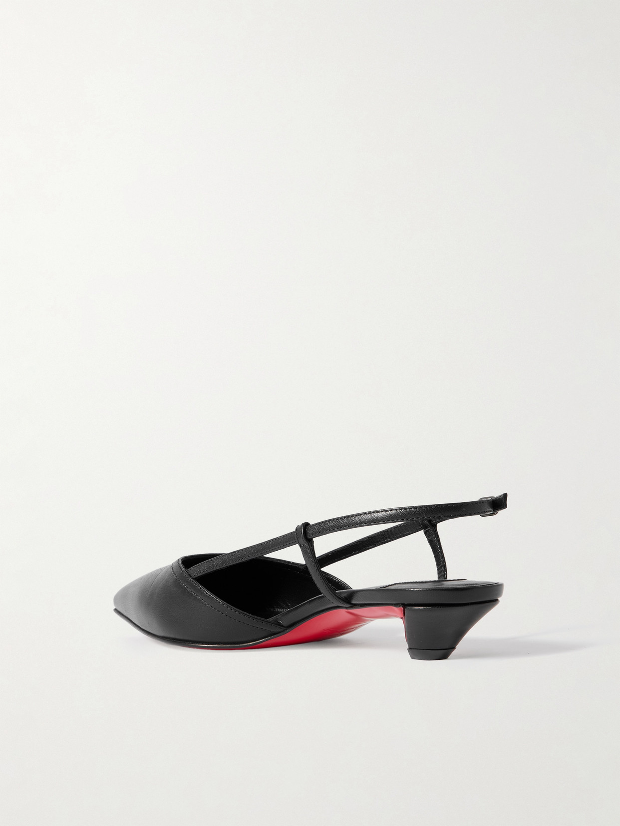 Christian Louboutin Miss Z Slingina 25 Leather Slingback Pumps In Multi