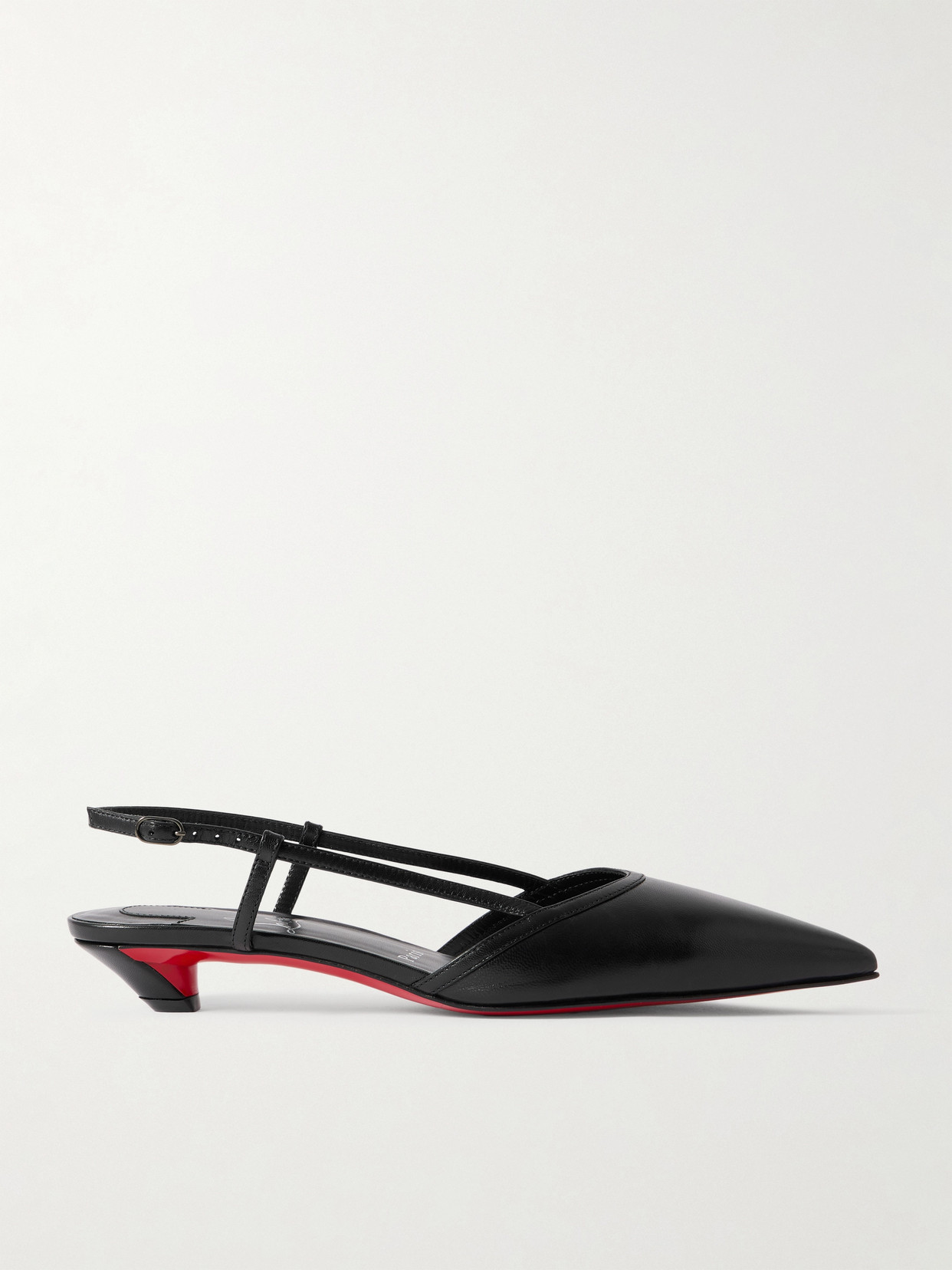 Christian Louboutin Miss Z Slingina 25 Leather Slingback Pumps In Multi