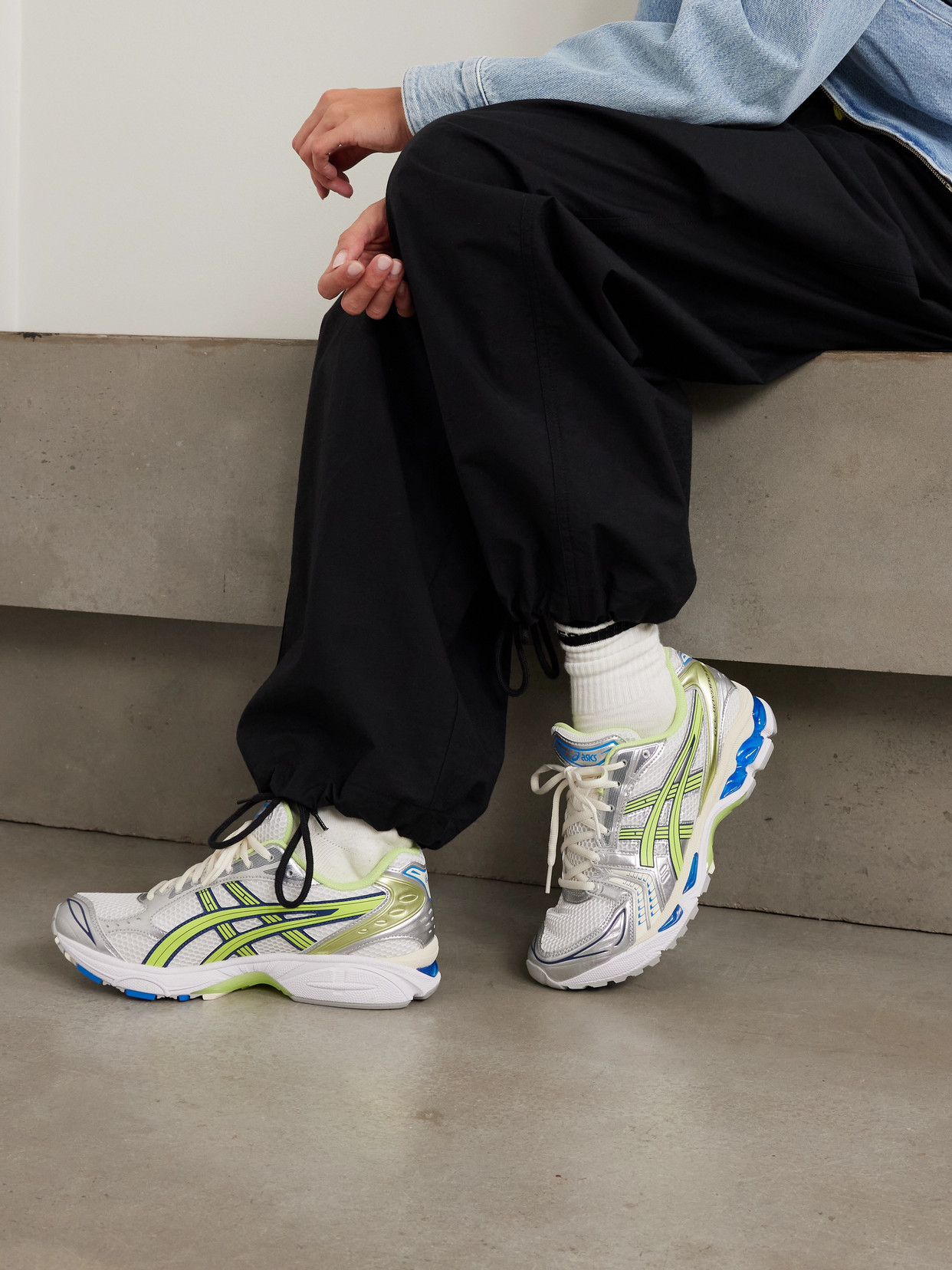 Gel-Kayano 14 Rubber-Trimmed Sneakers