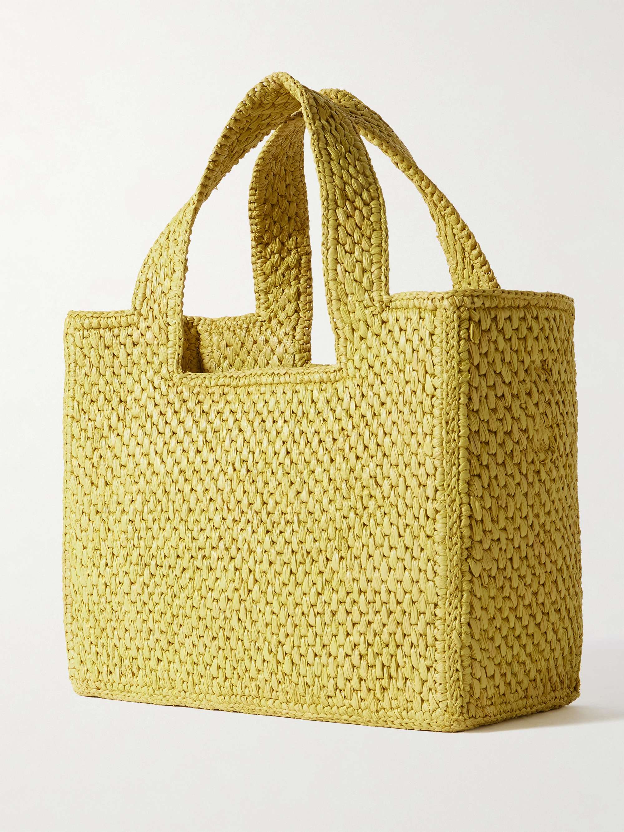 LOEWE Sac à main en raphia à broderie x Paula's Ibiza