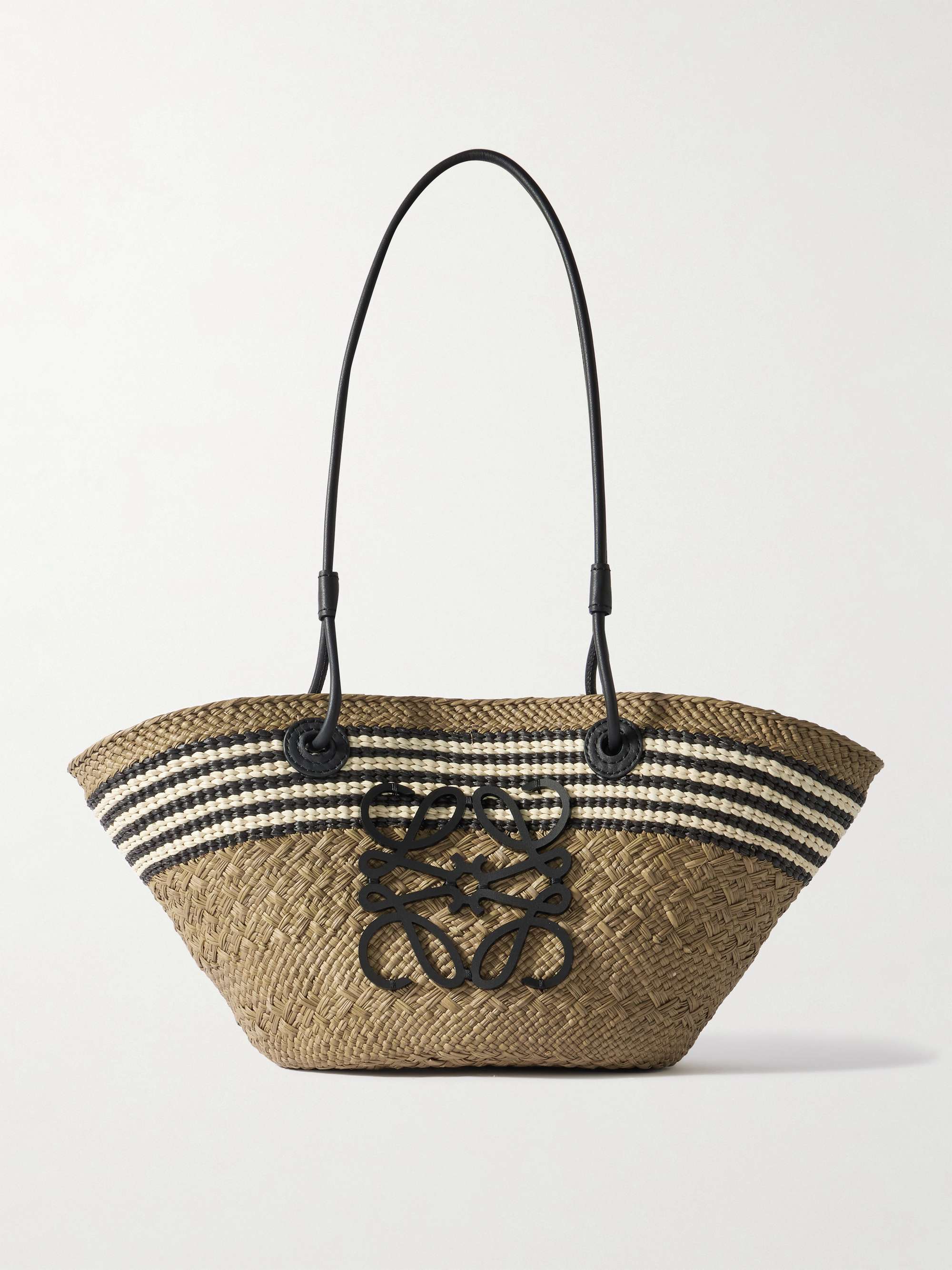 LOEWE + Paula's Ibiza Anagram Basket ラフィア スモール LOEWE + Paula's Ibiza Anagram Basket ラフィア スモール