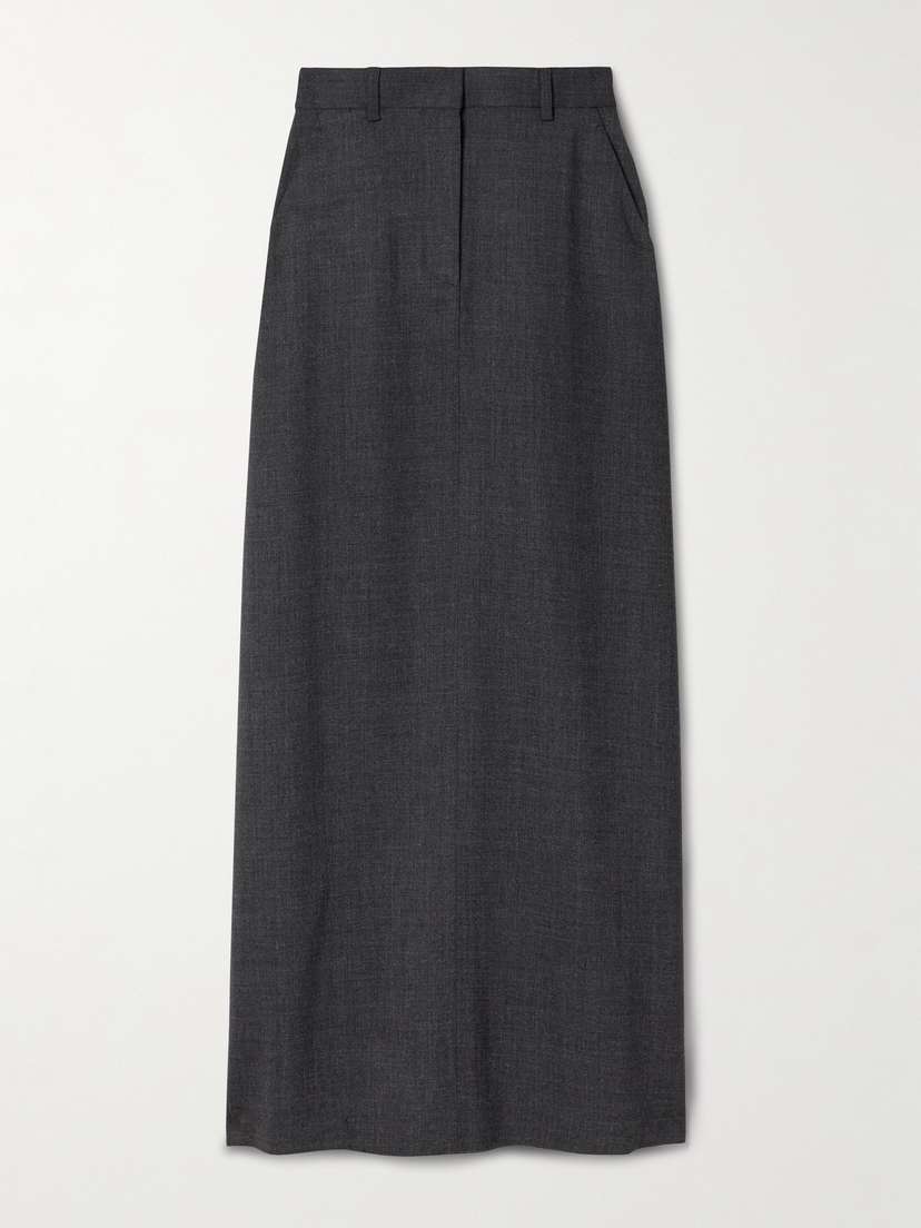 The Row Roux Wool Maxi Skirt