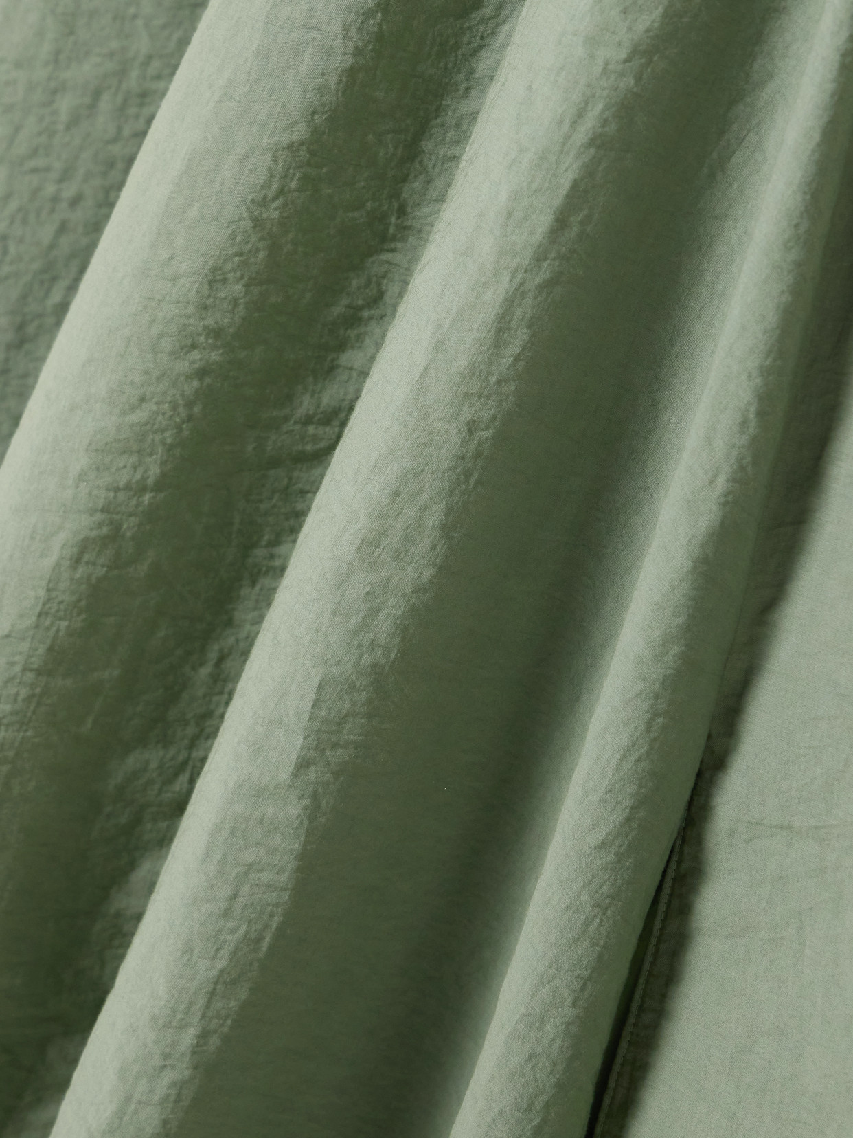 Loewe Cotton Blend Midi Dress In Green