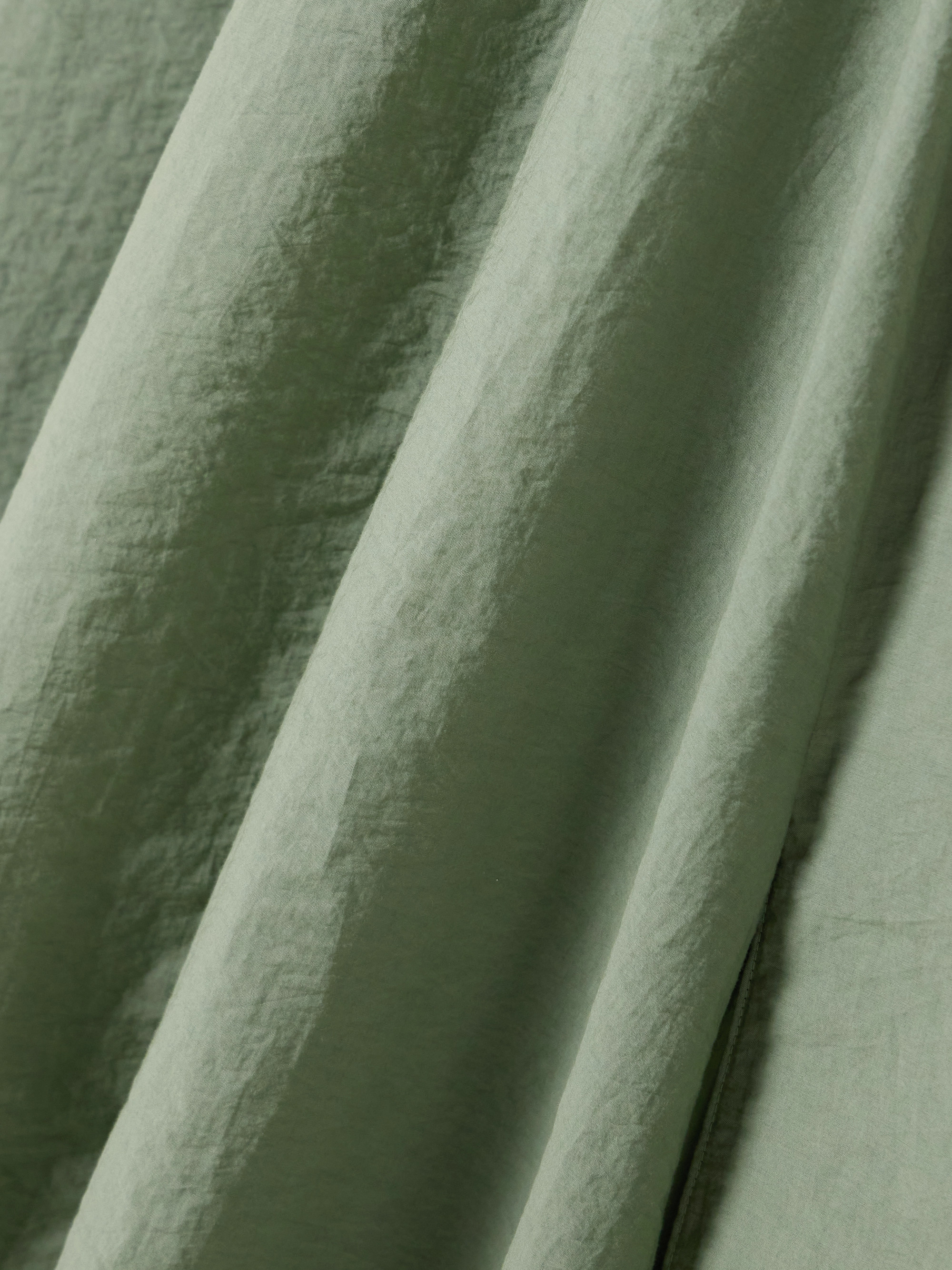 Loewe + Paula's Ibiza tie-detailed belted crinkled cotton-blend poplin midi dress thumbnail