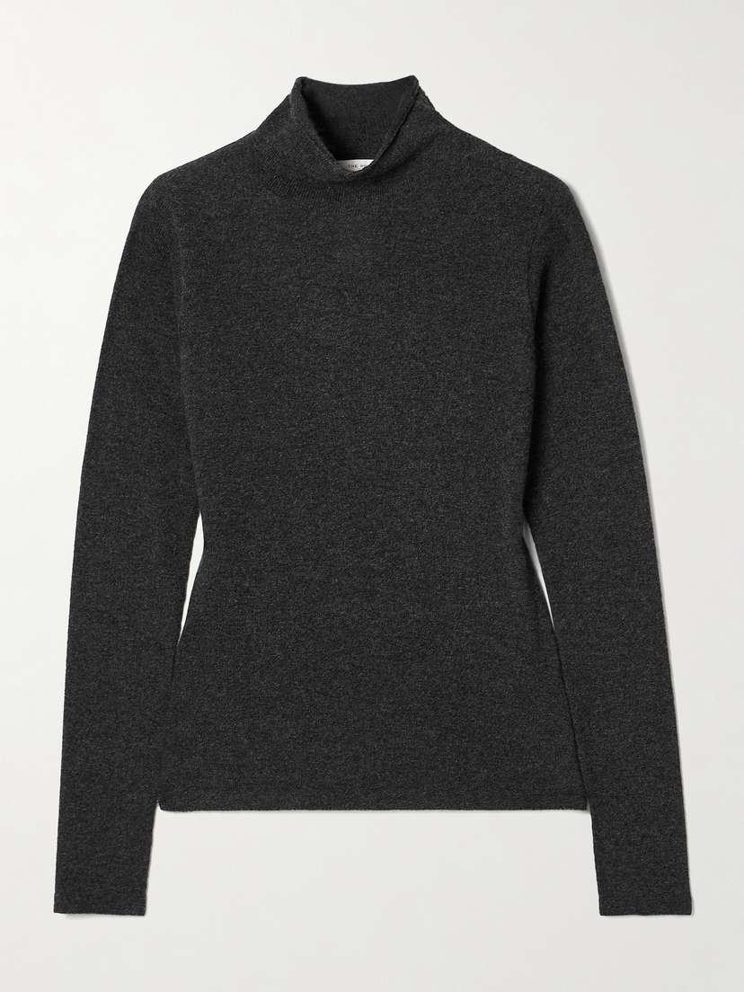 The Row Ilmo Cashmere Turtleneck Sweater