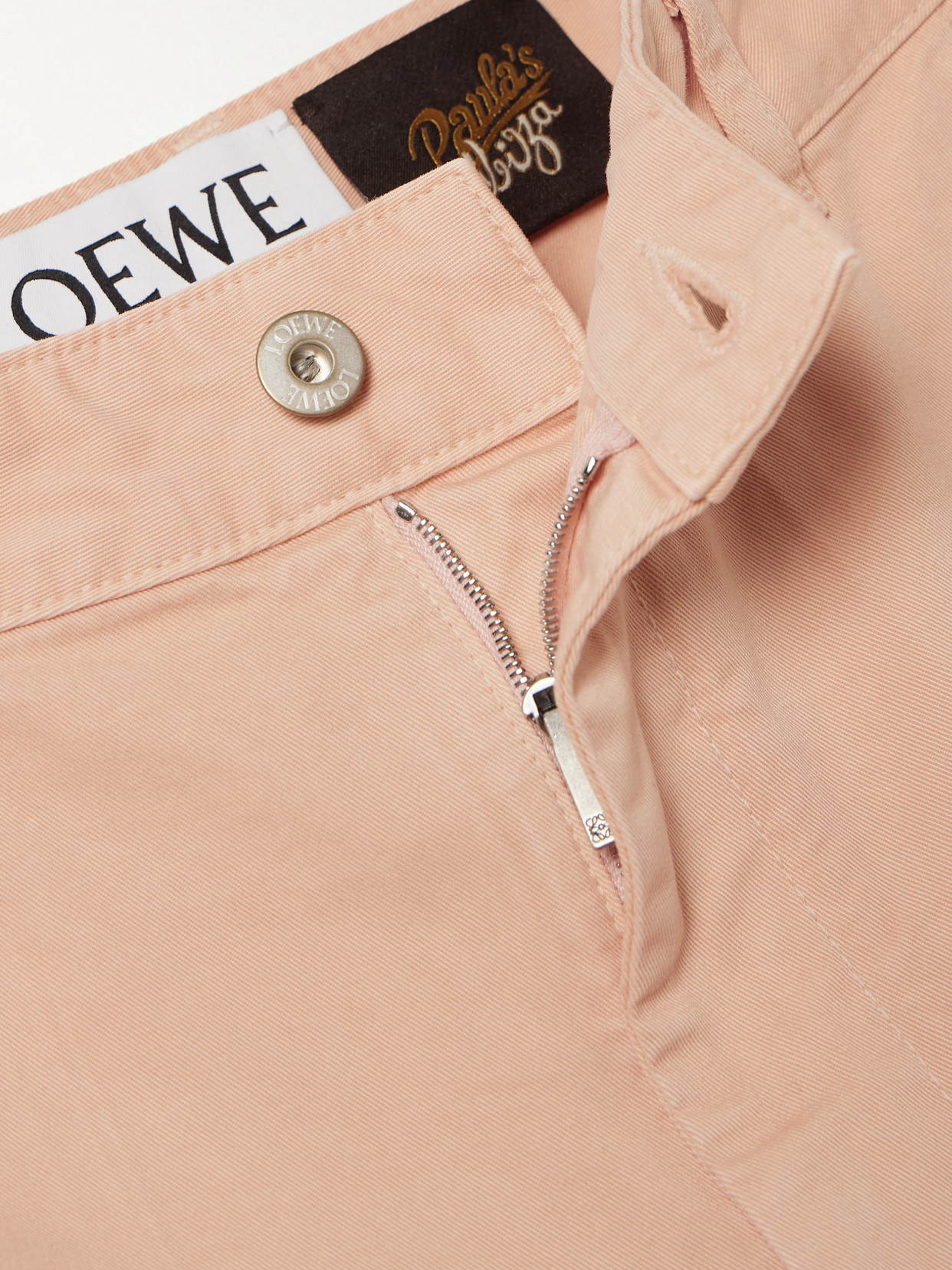 Loewe Paula's Ibiza Anagram Bermuda Shorts In Pink