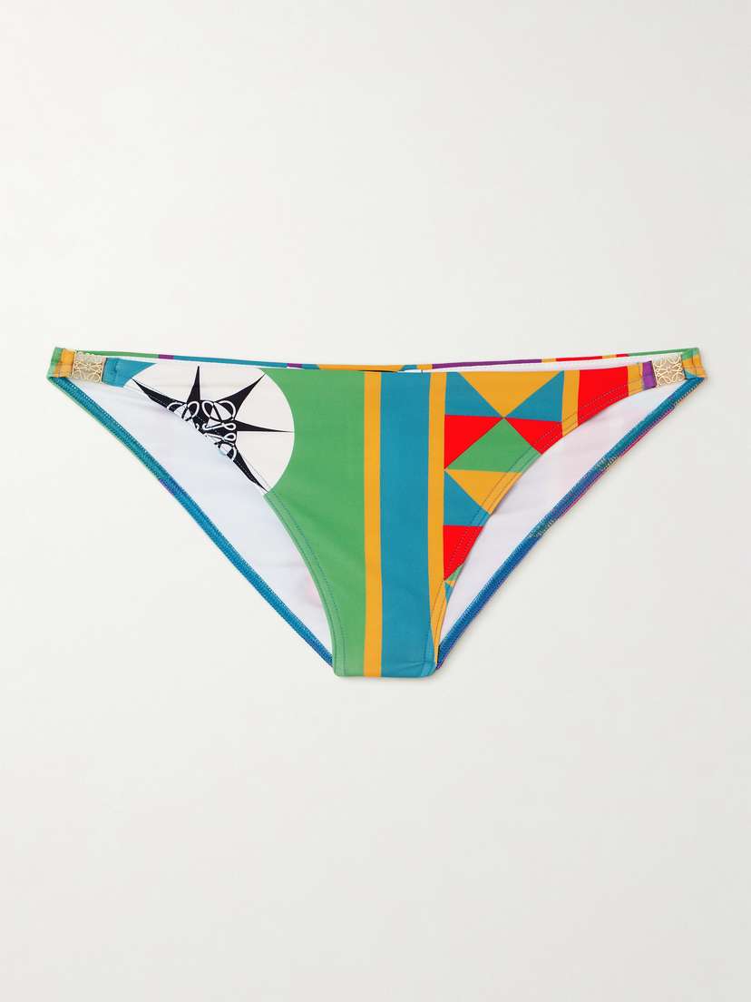Loewe + Paula's Ibiza Printed Bikini Briefs
