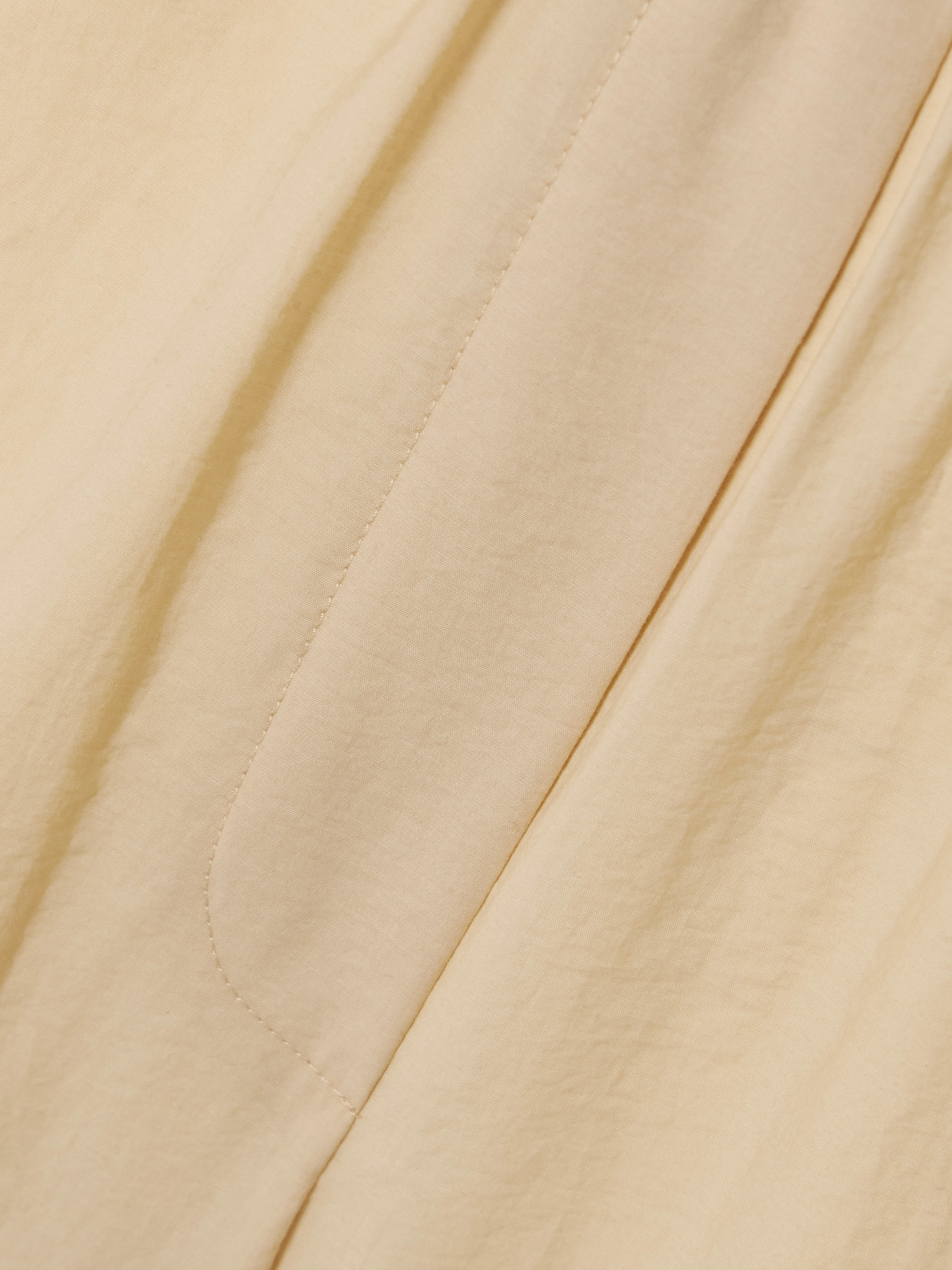 Shop Loewe + Paula's Ibiza Appliquéd Crinkled Cotton-blend Wide-leg Pants In Neutrals