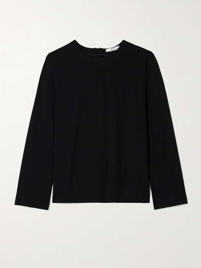 The Row Azalea Stretch-knit Top