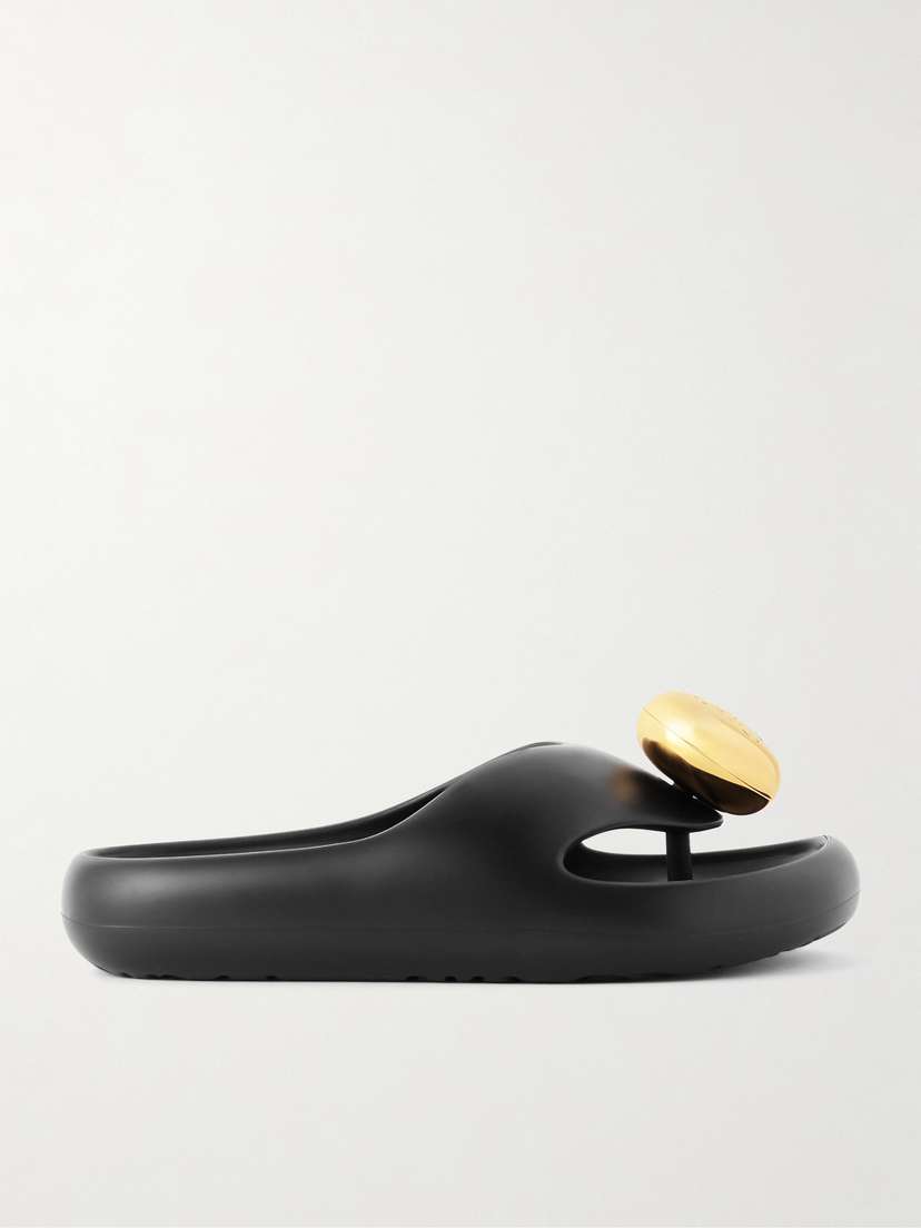 Loewe + Paula's Ibiza Bubble Logo-detailed Rubber Slides