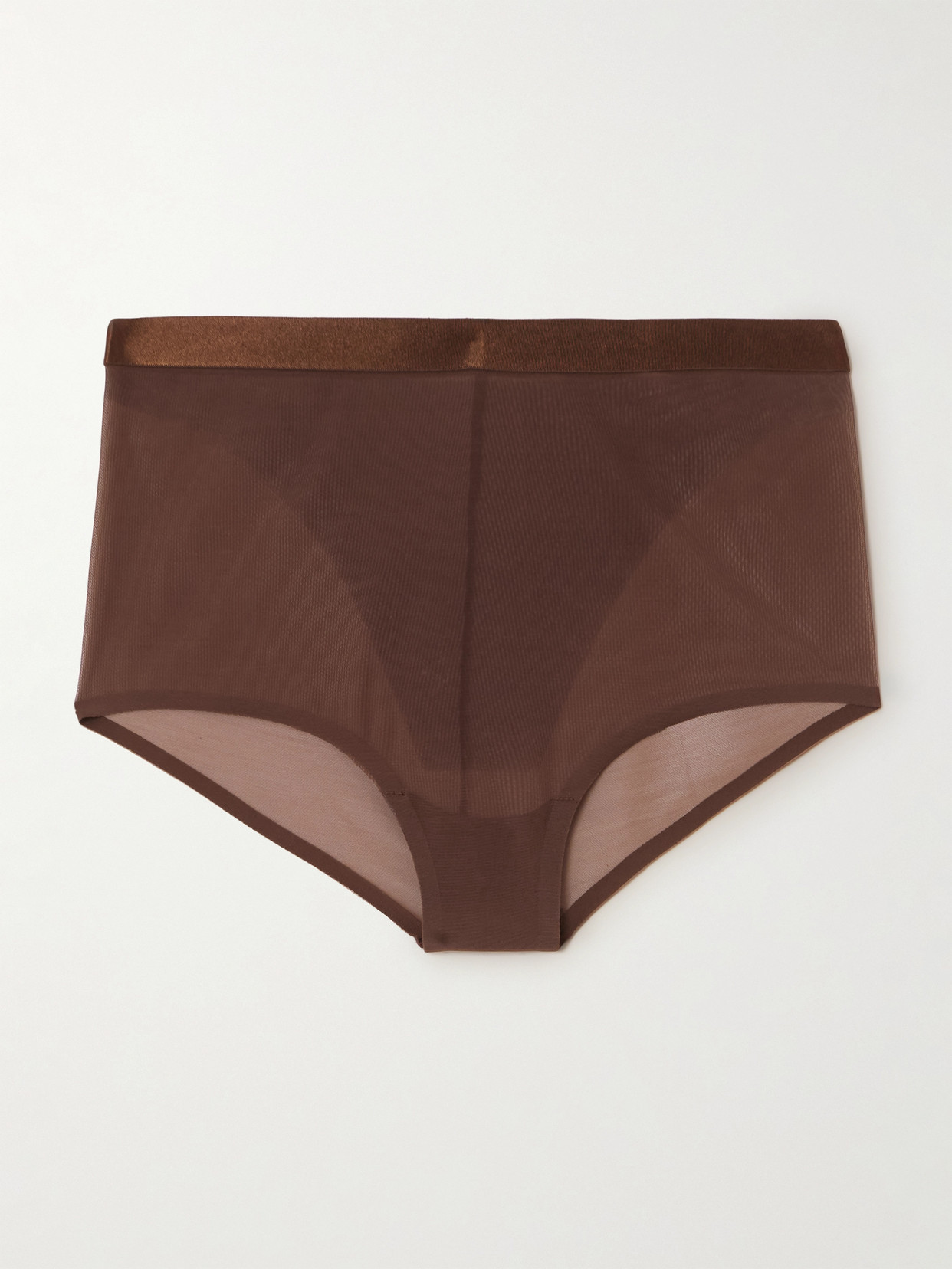Spanx Supersmooth™ Sheersense Stretch Briefs In Brown