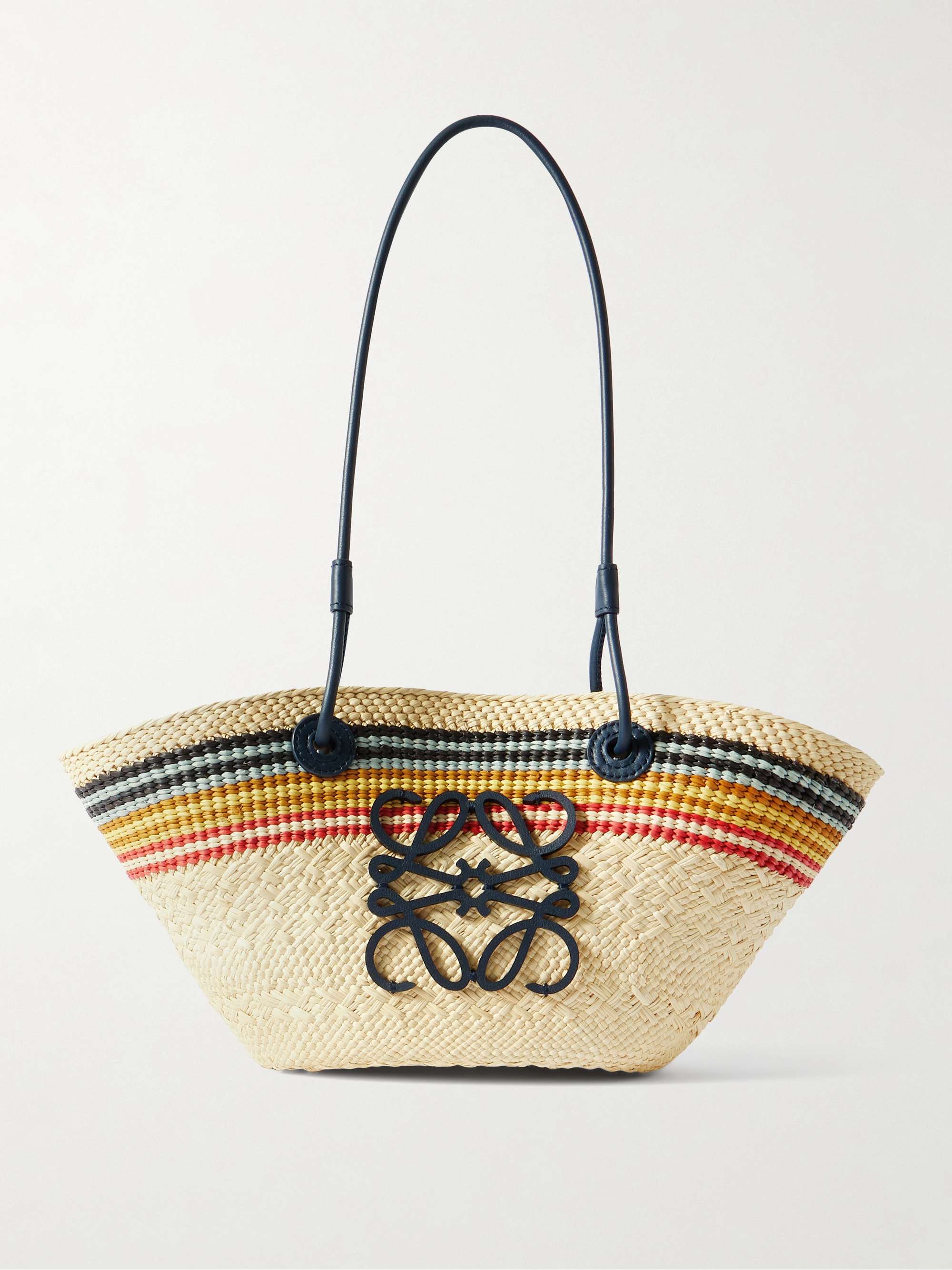 LOEWE + Paula's Ibiza Anagram Basket ラフィア スモール LOEWE + Paula's Ibiza Anagram Basket ラフィア スモール